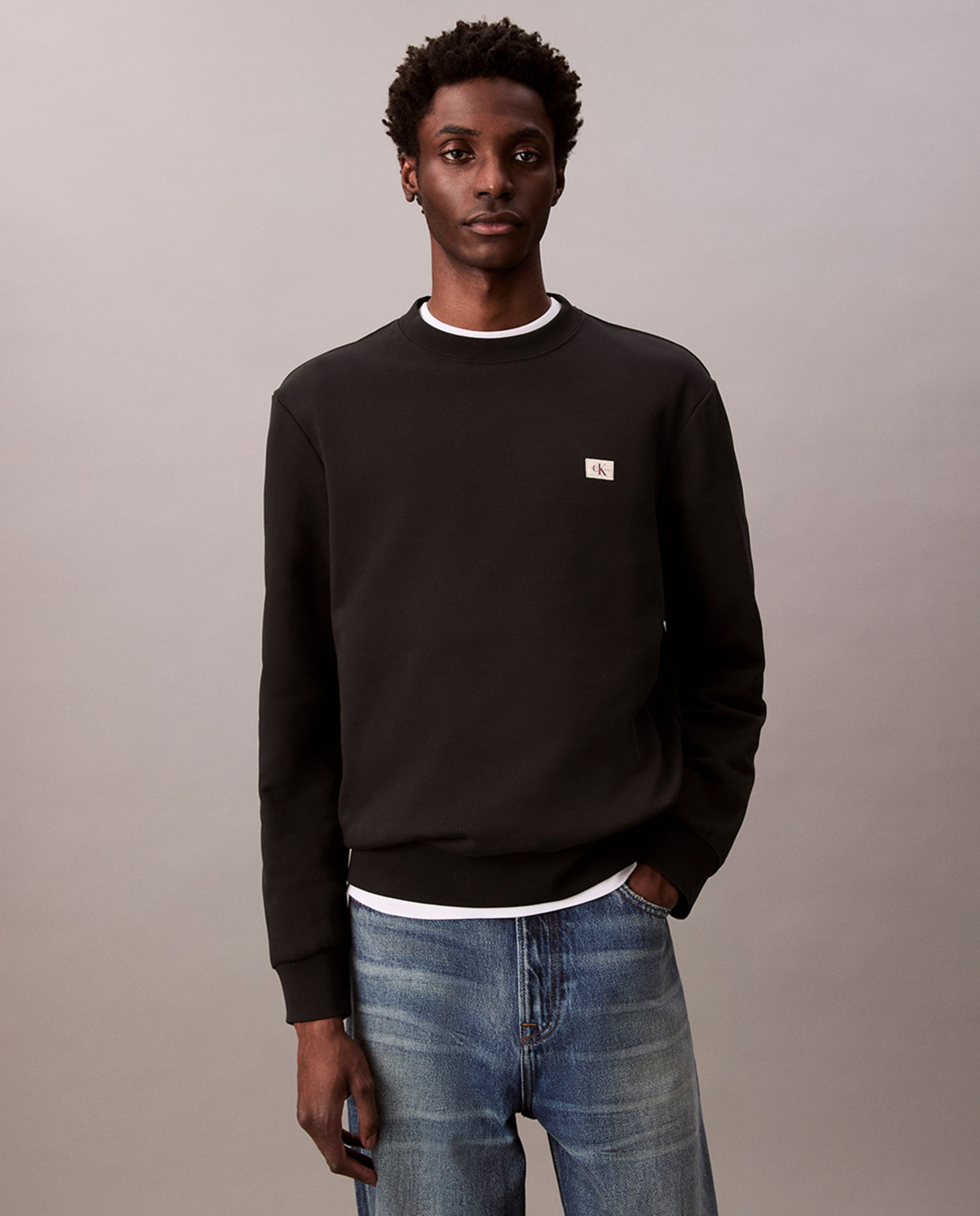 Sweatshirt com Logótipo Preto-4