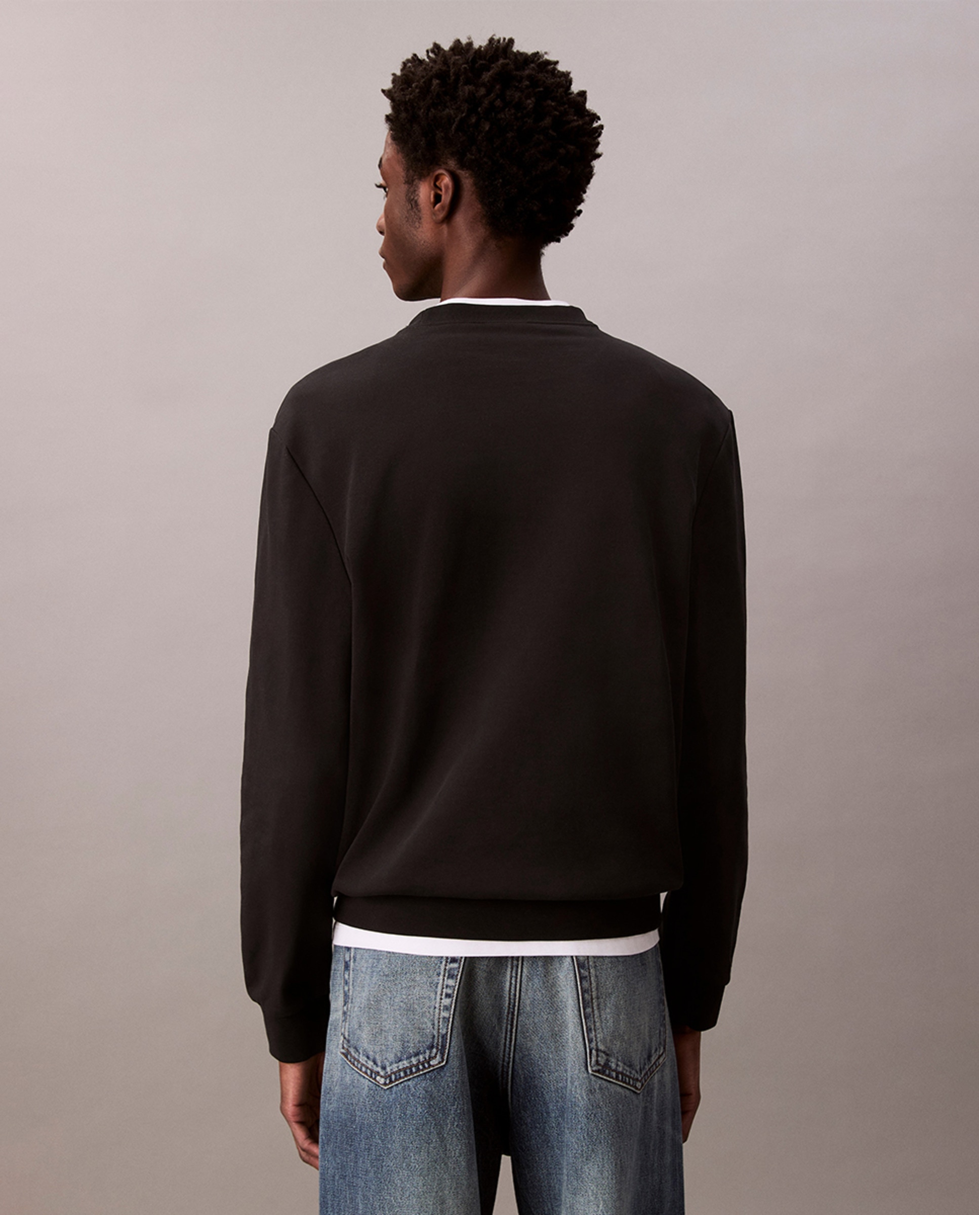Sweatshirt com Logótipo Preto-2