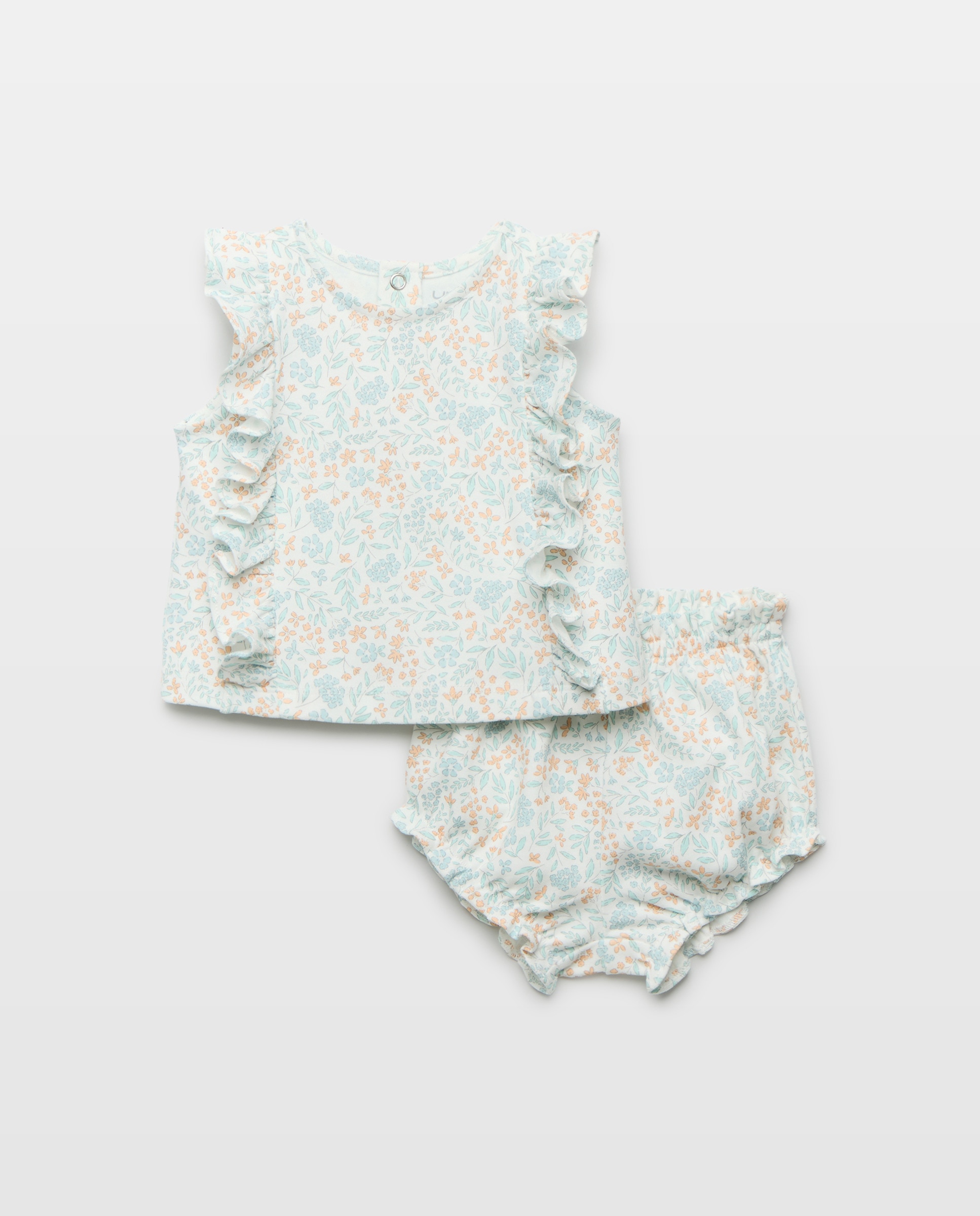 Imagen 0 de Set de bebé 2 piezas flores