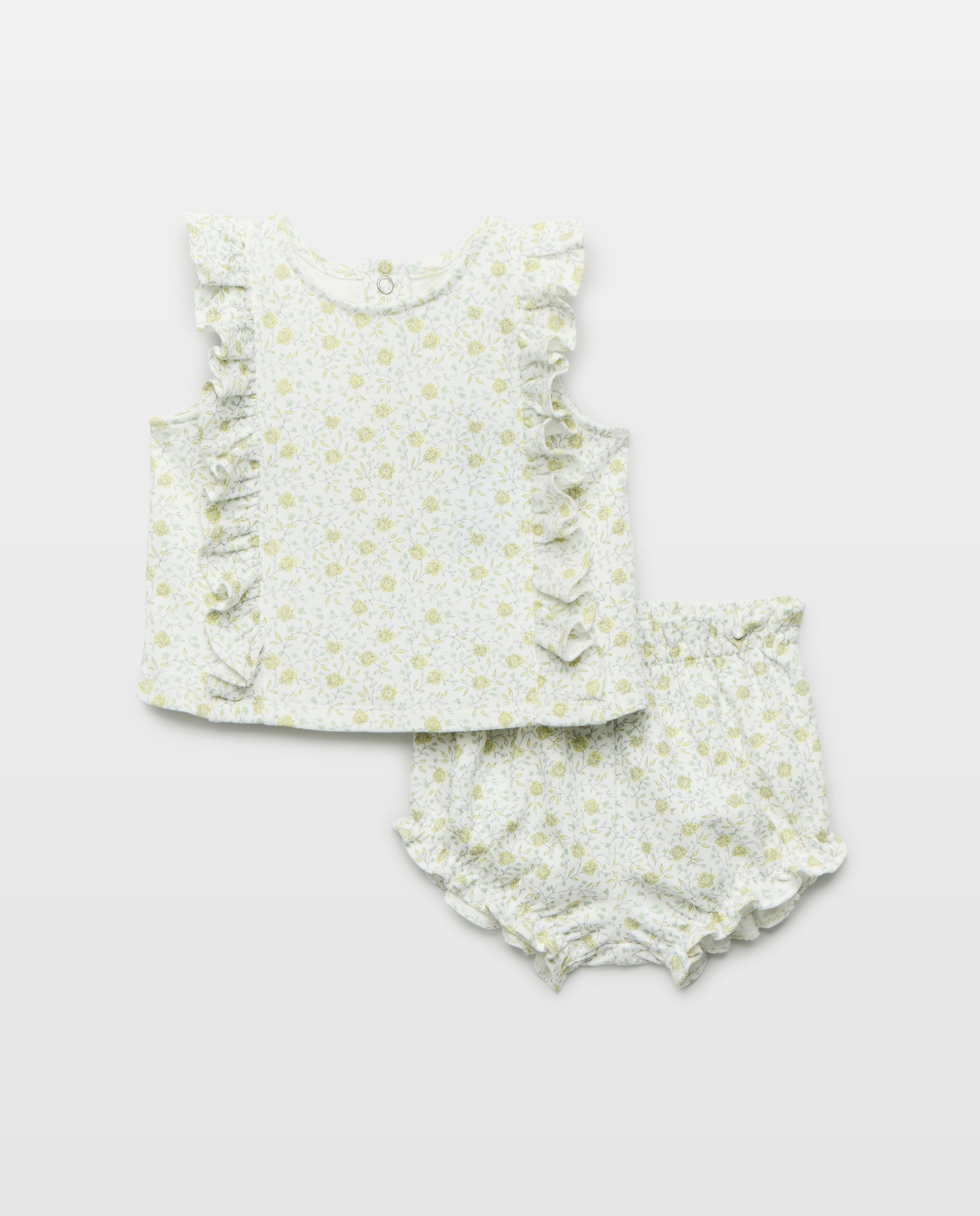 Imagen 0 de Set de bebé 2 piezas flores