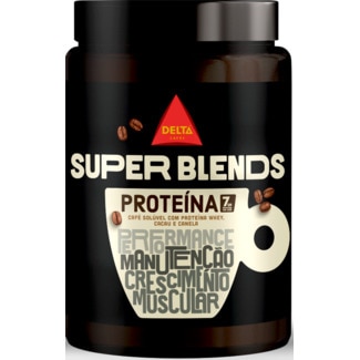 Café Solúvel Super Blends Proteína frasco 200 g - Delta