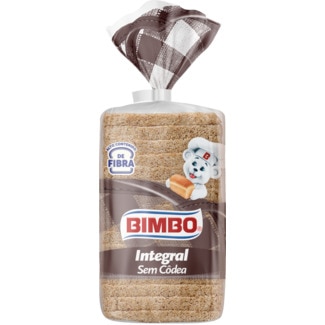 Pão de Forma Integral sem Côdea embalagem 450 g - Bimbo