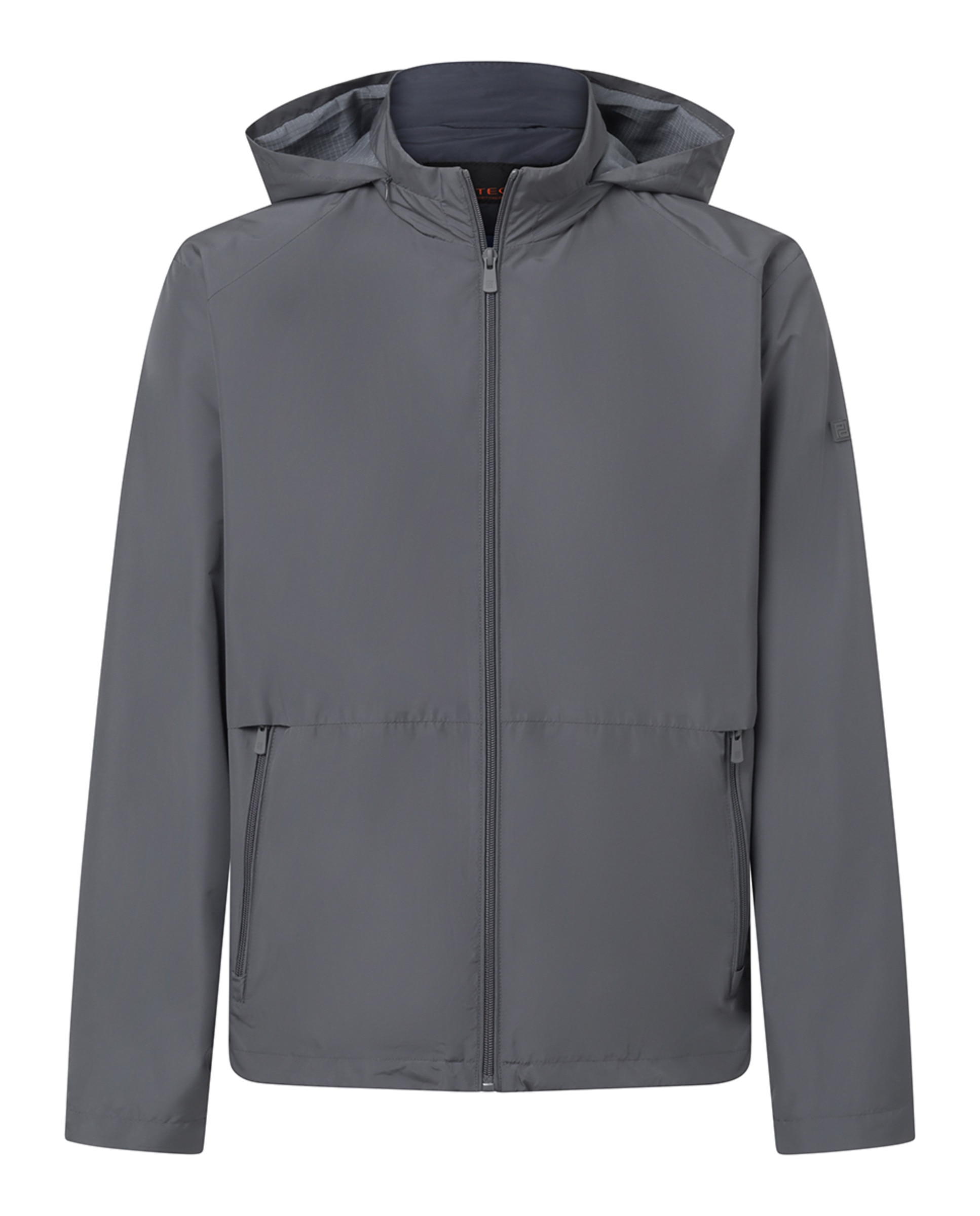 Blusão Ligeiro com 2 Bolsos Laterais Cinzento-claro-5