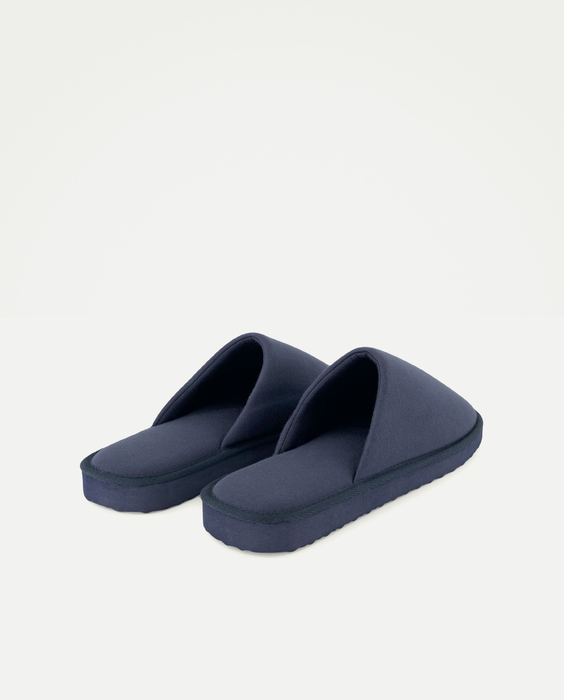Zapatilla jersey de hombre con piso ligero Azul marino-3