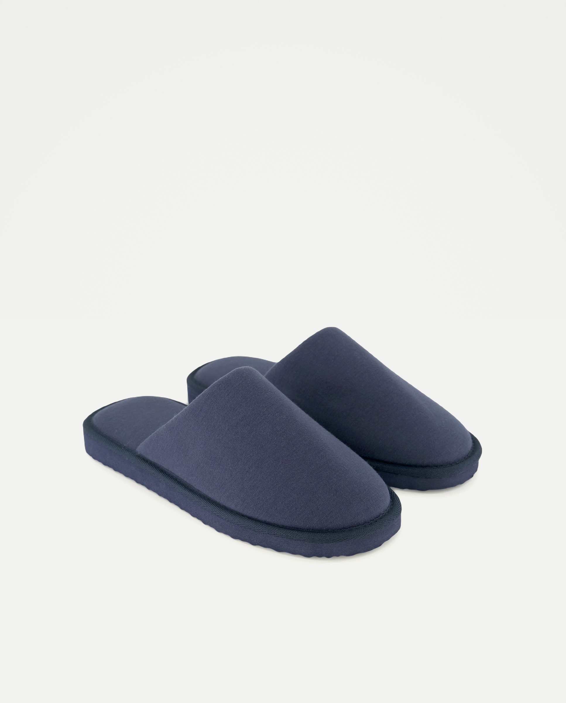 Zapatilla jersey de hombre con piso ligero Azul marino-2
