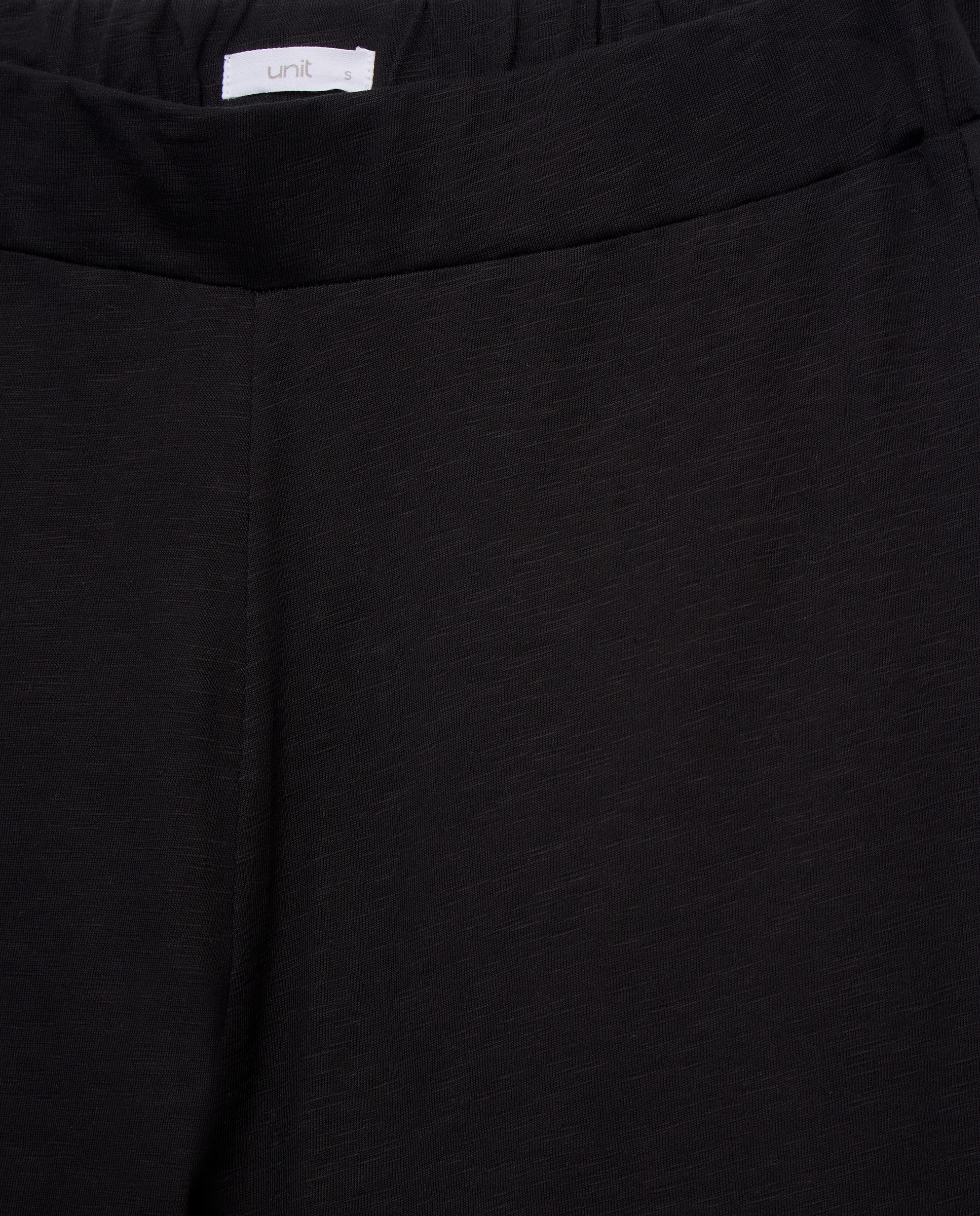 Pantalón ancho mujer con volantes en el bajo 800 Negro-5