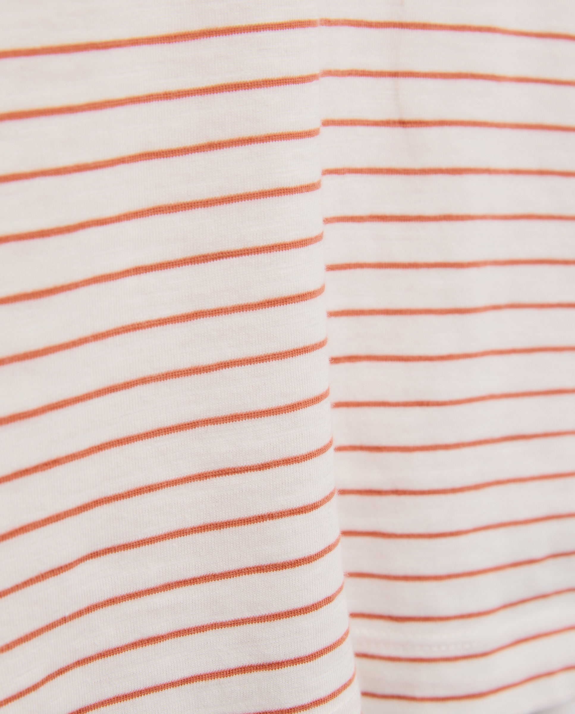 Camiseta básica sin mangas de mujer cuello caja Rojo-5