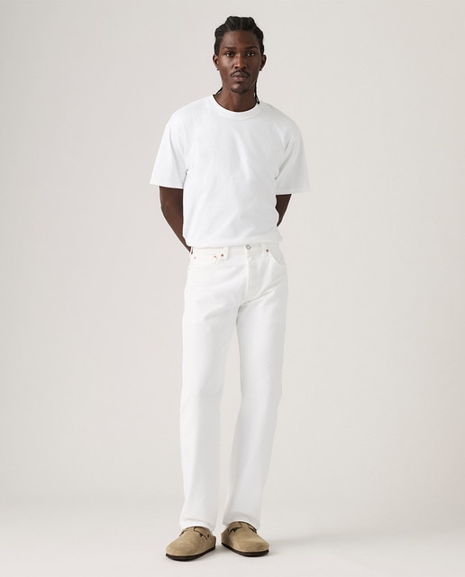 Imagem 0 de Jeans 501® Original Straight de Algodão