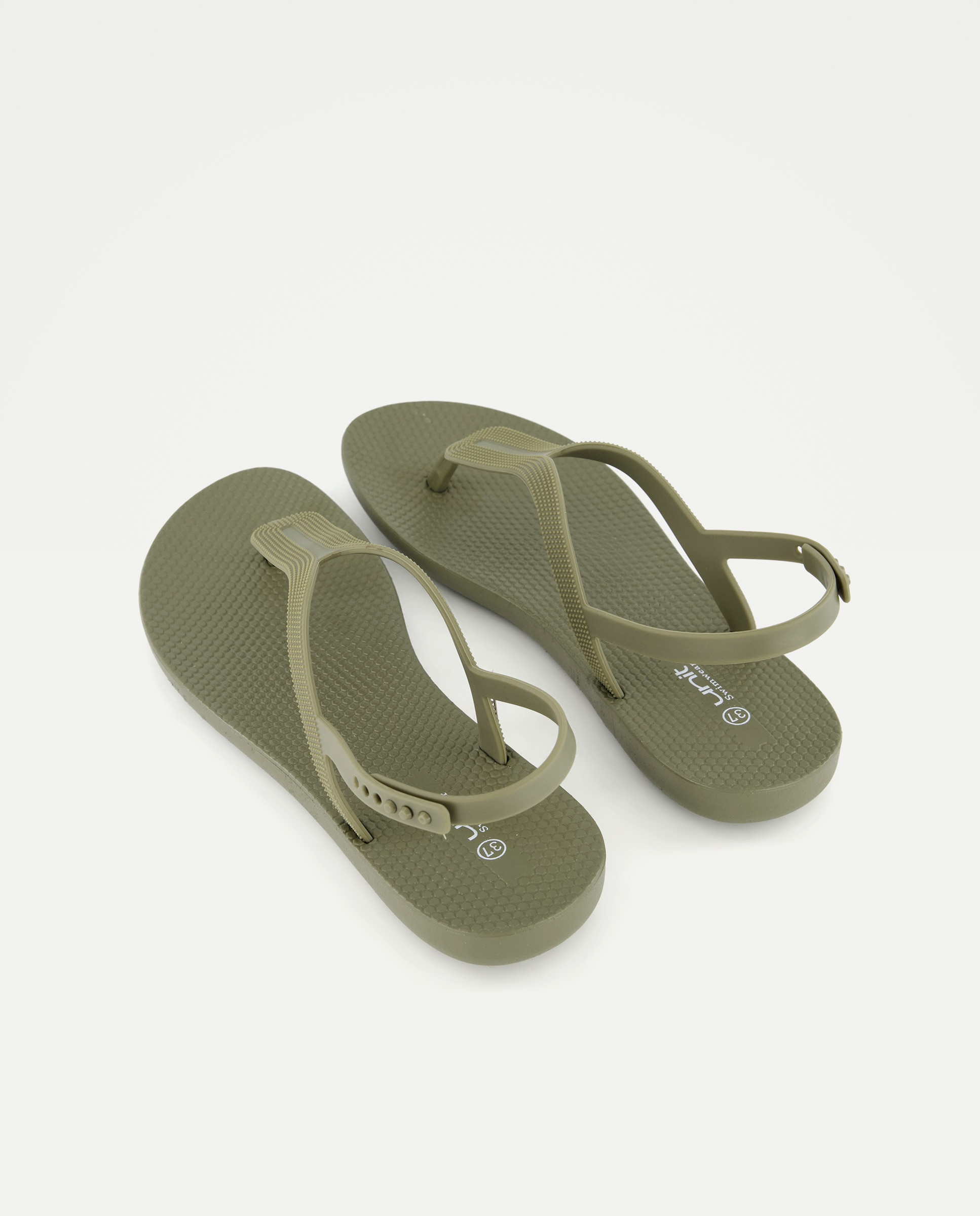 Chancla de mujer dedo 520 Kaki-3