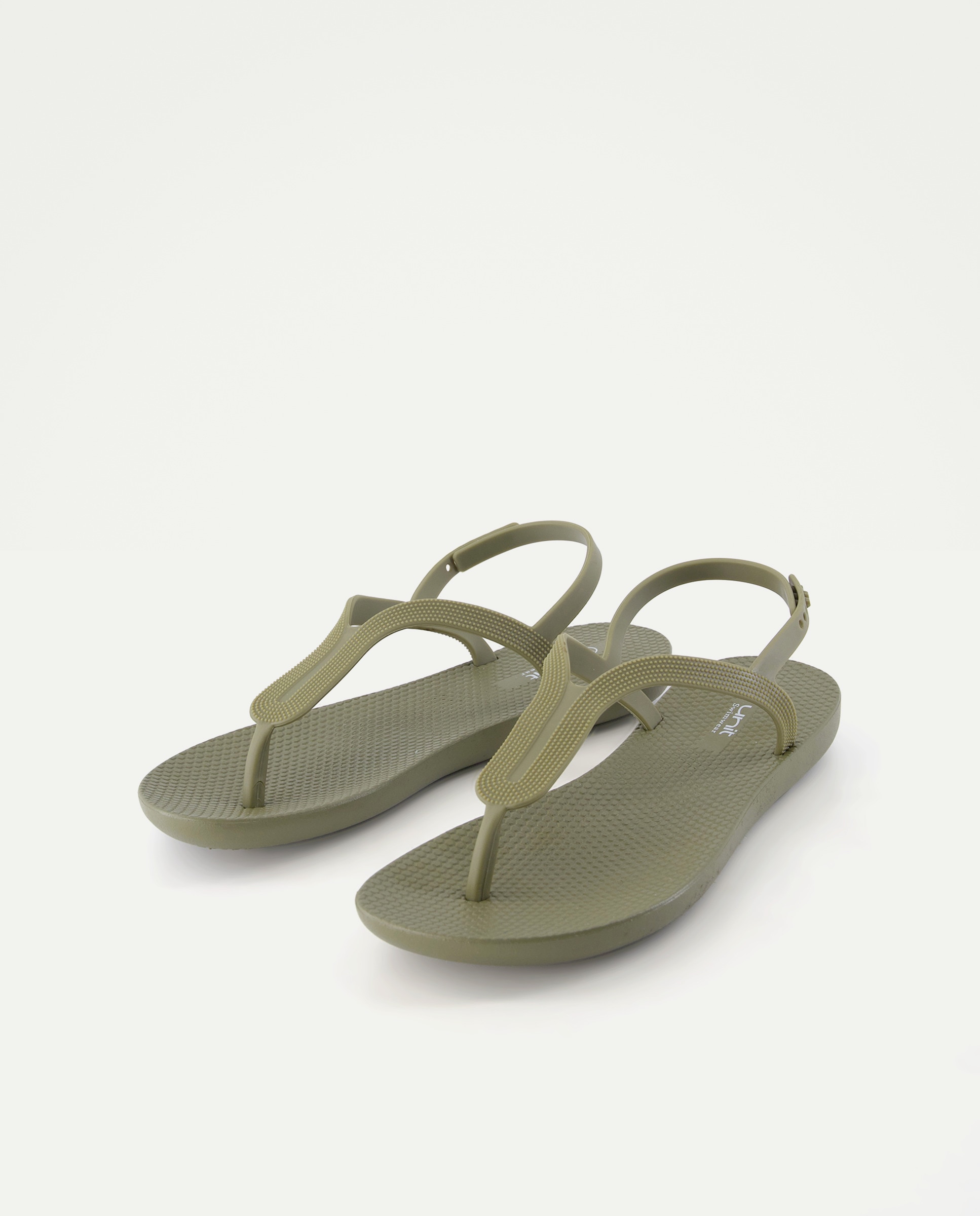Chancla de mujer dedo 520 Kaki-2