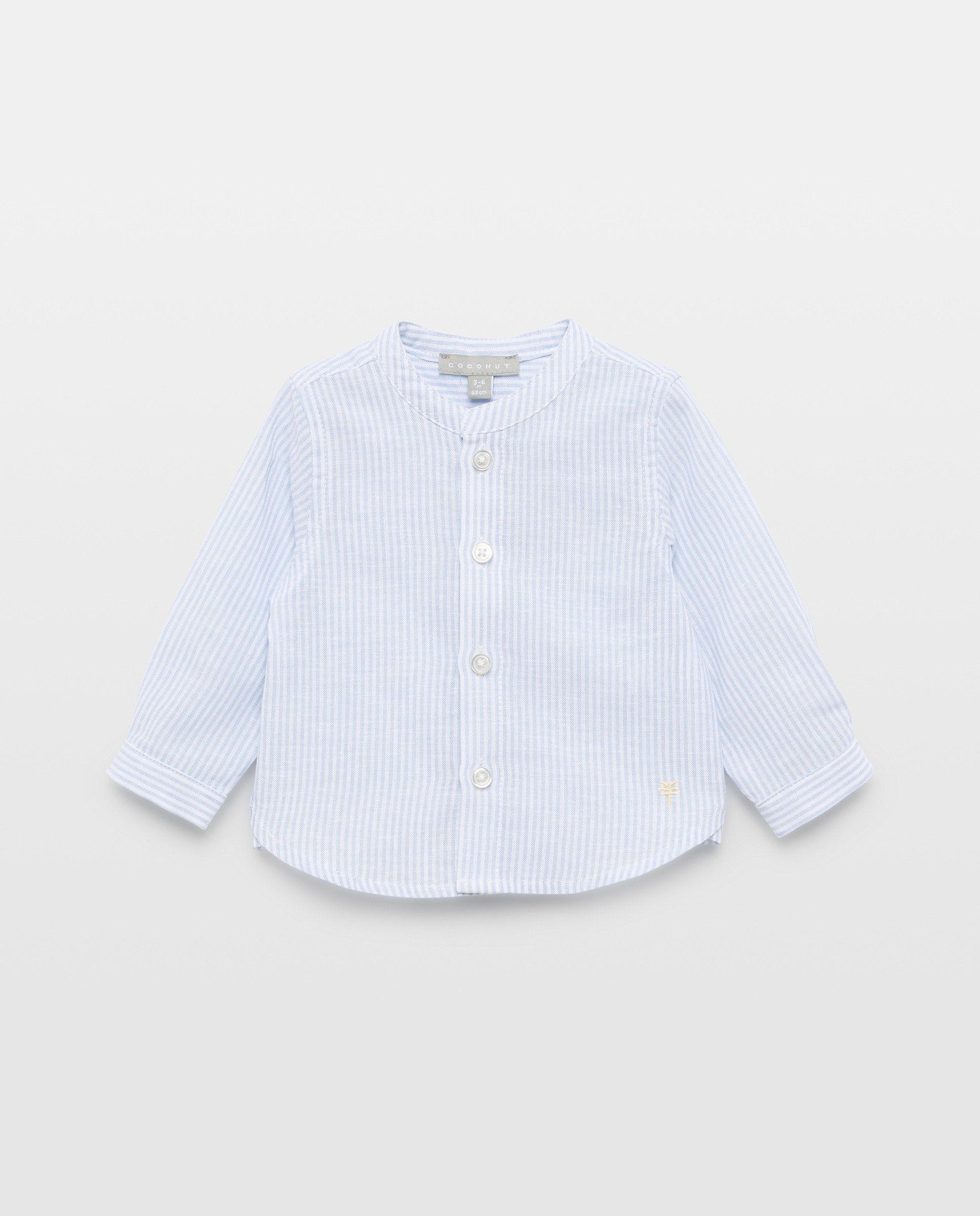 Imagem 0 de Camisa de Bebé com Manga Comprida e Gola à Padre