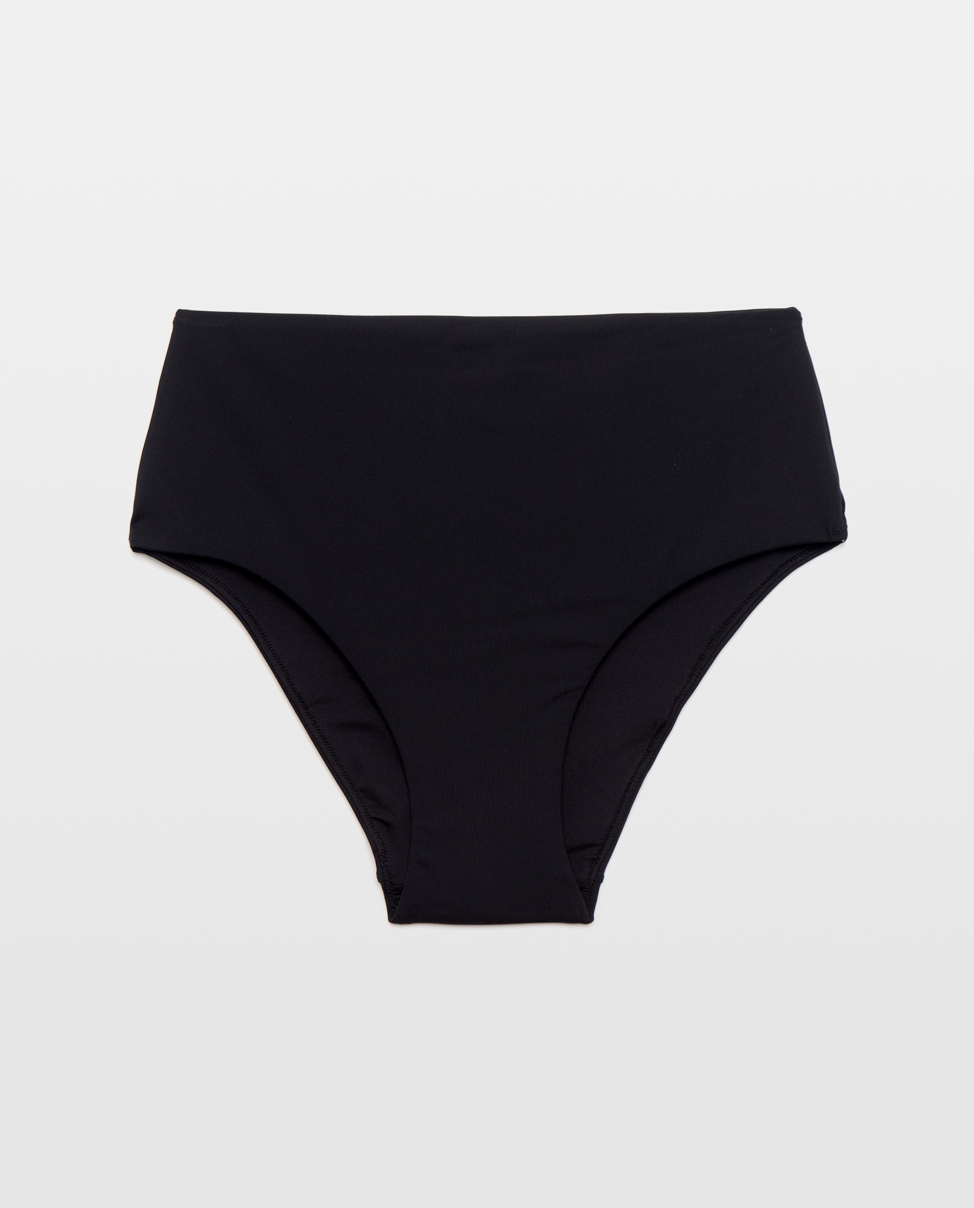 Imagem 0 de Cueca de Biquíni de Cintura Subida - Preto