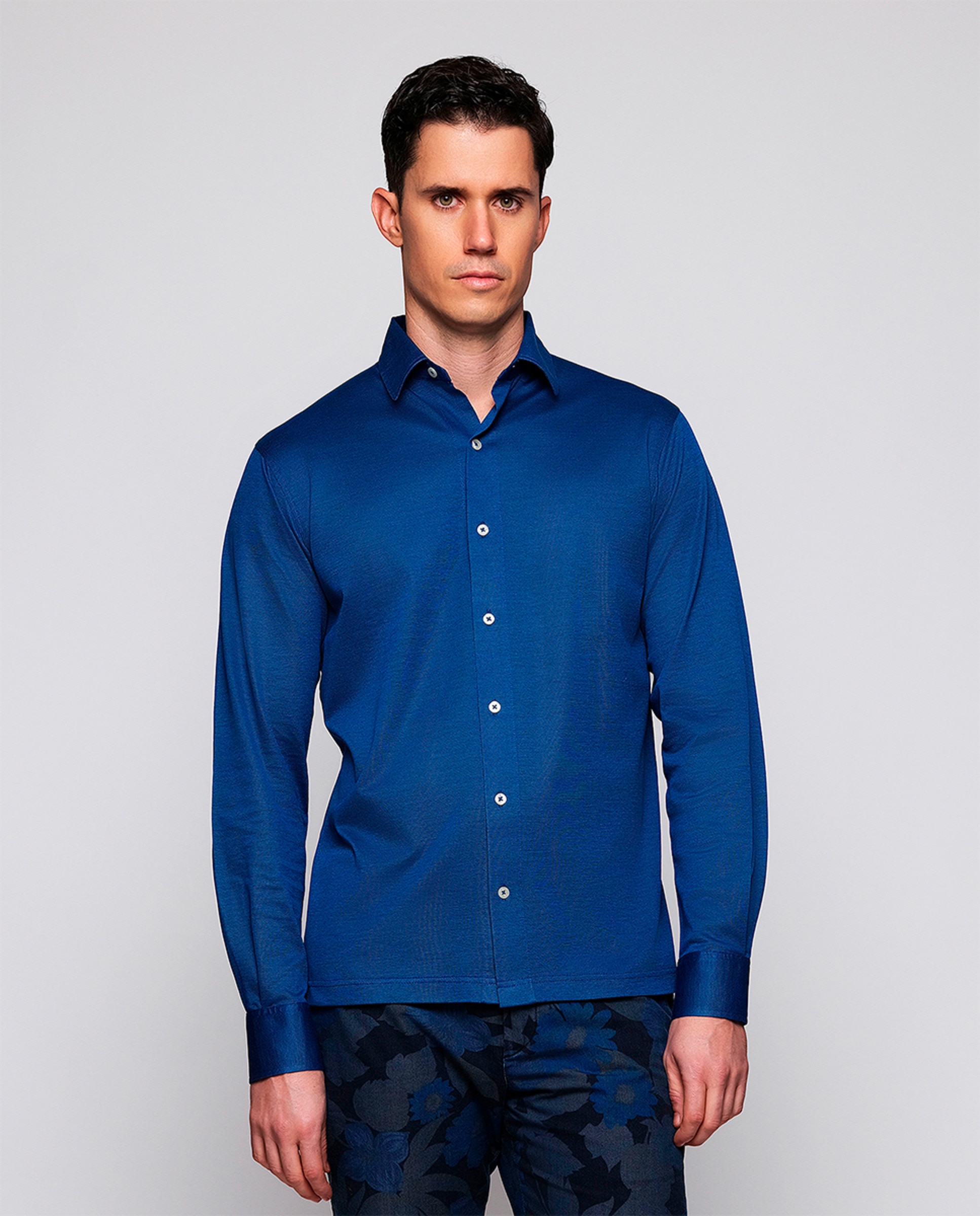 Imagem 0 de Camisa de Malha "Fio da Escócia" com Manga Comprida