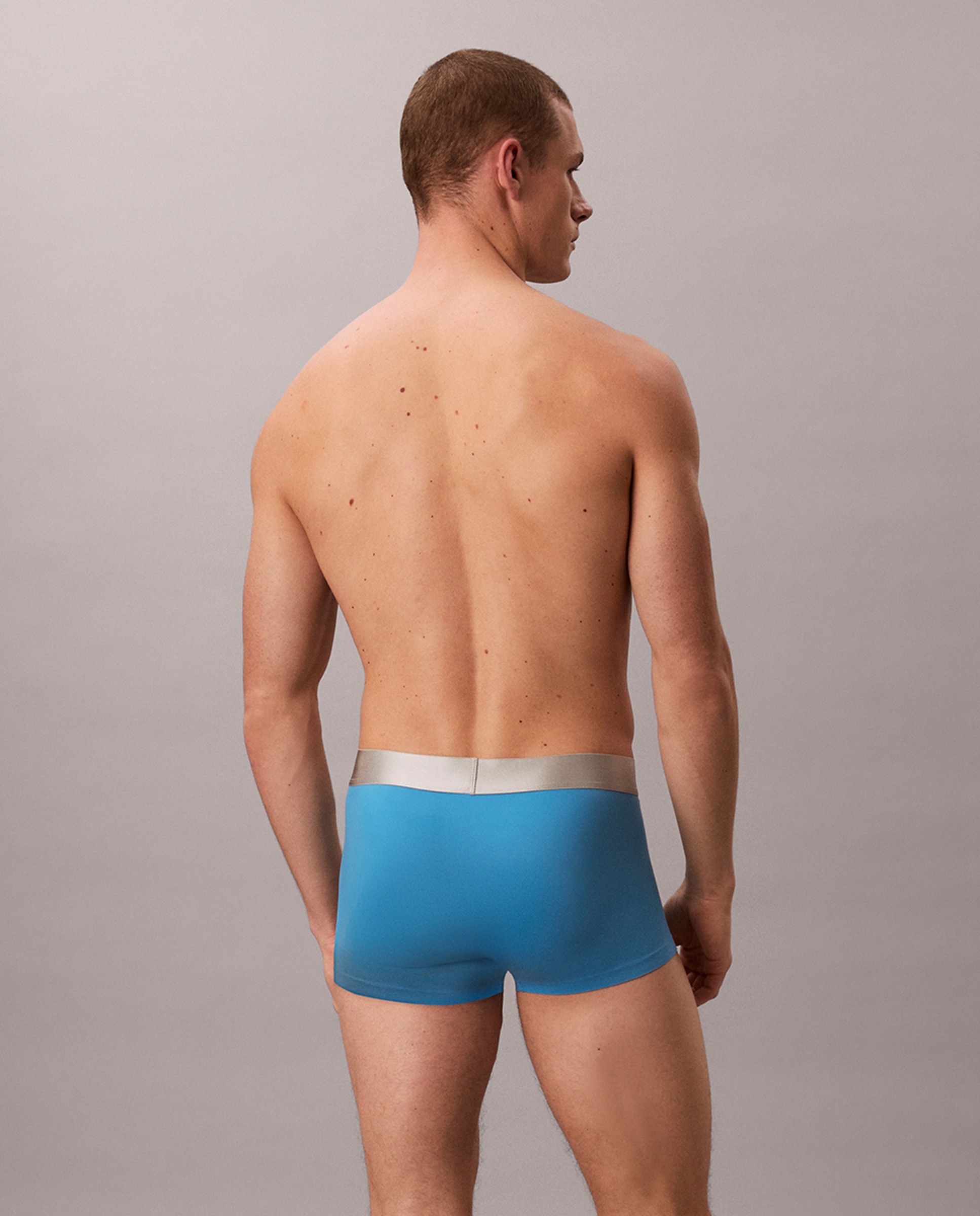 Boxers Curtos Individuais Azul-2