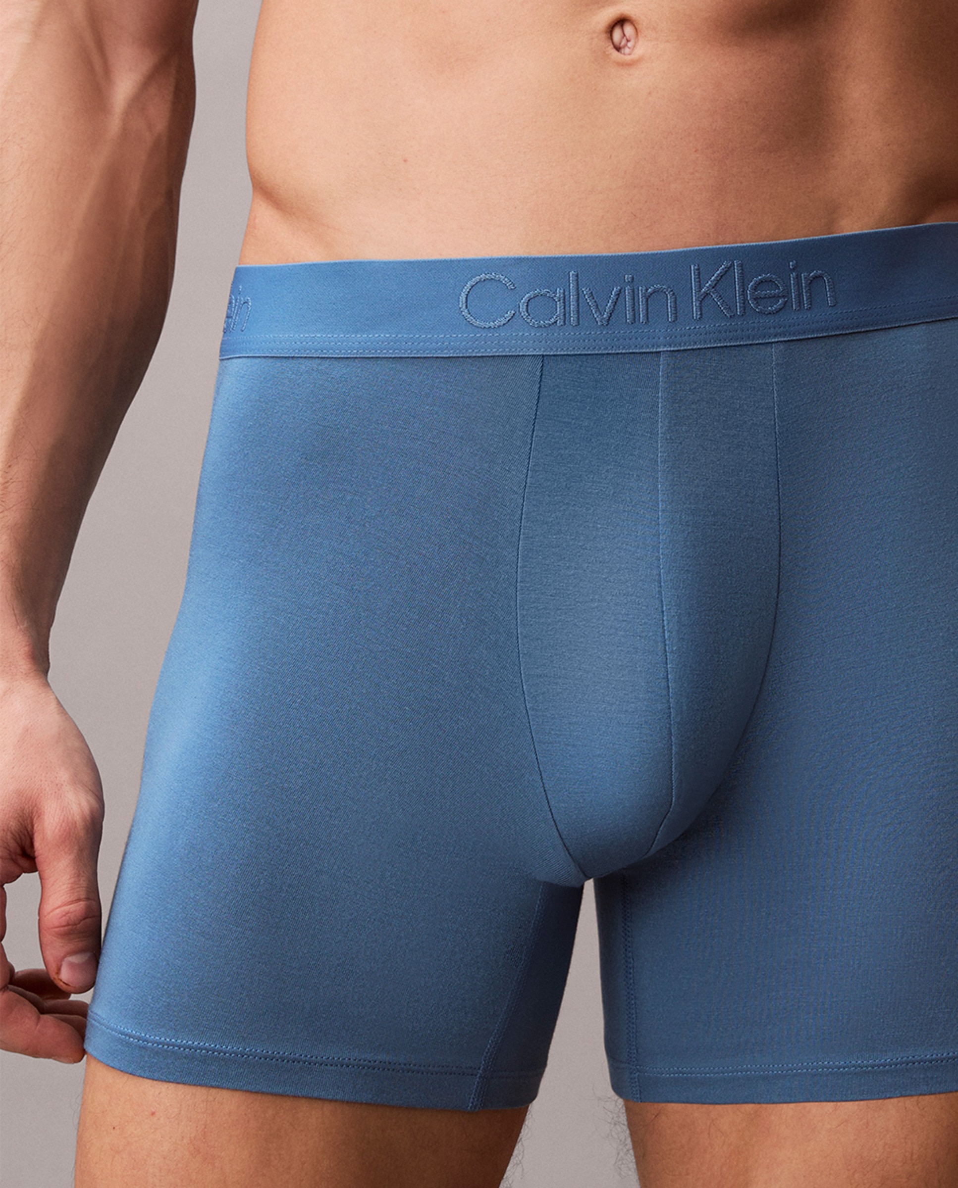 Boxers Curtos Individuais Azul-4