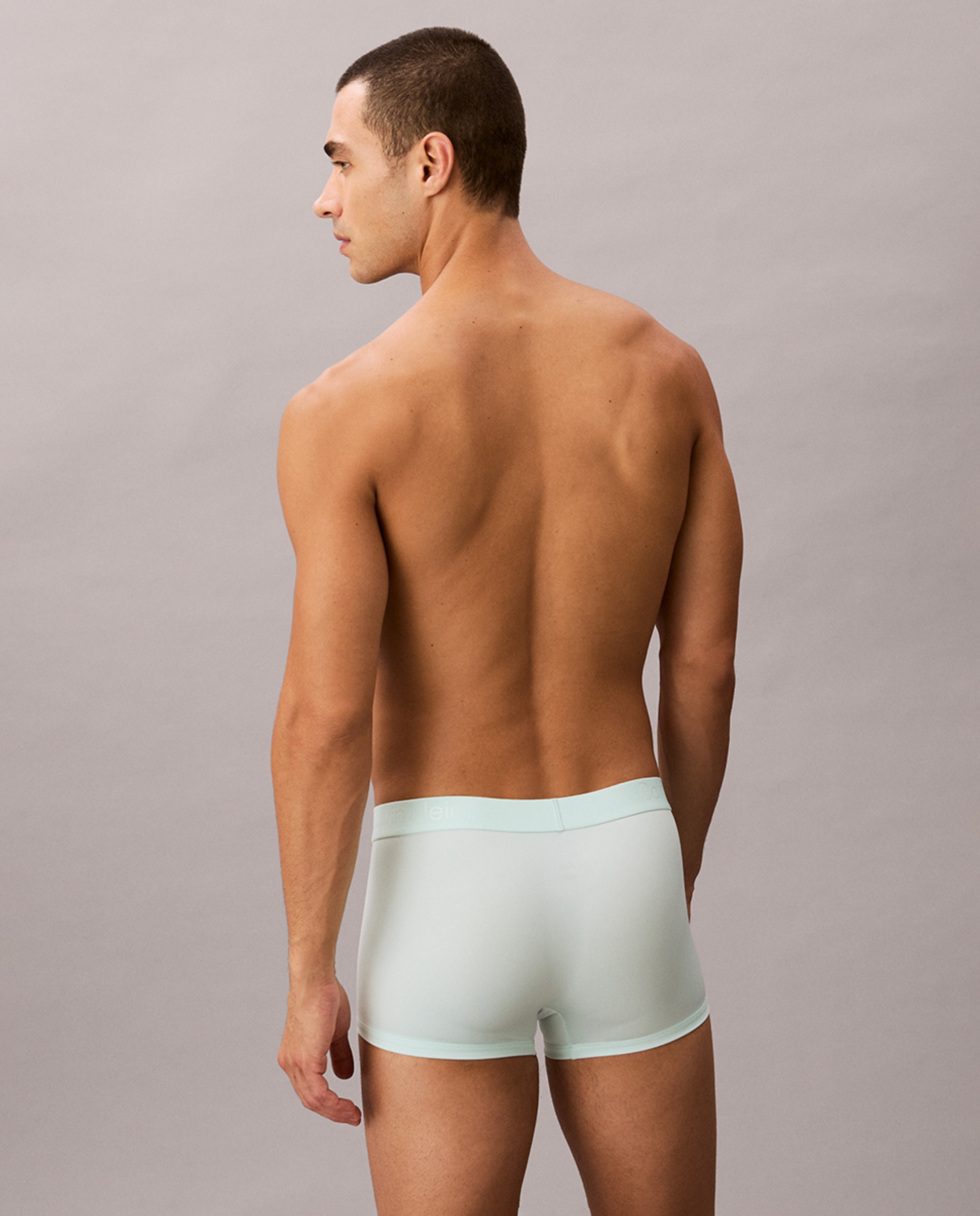 Boxers Curtos Individuais Azul-claro-2