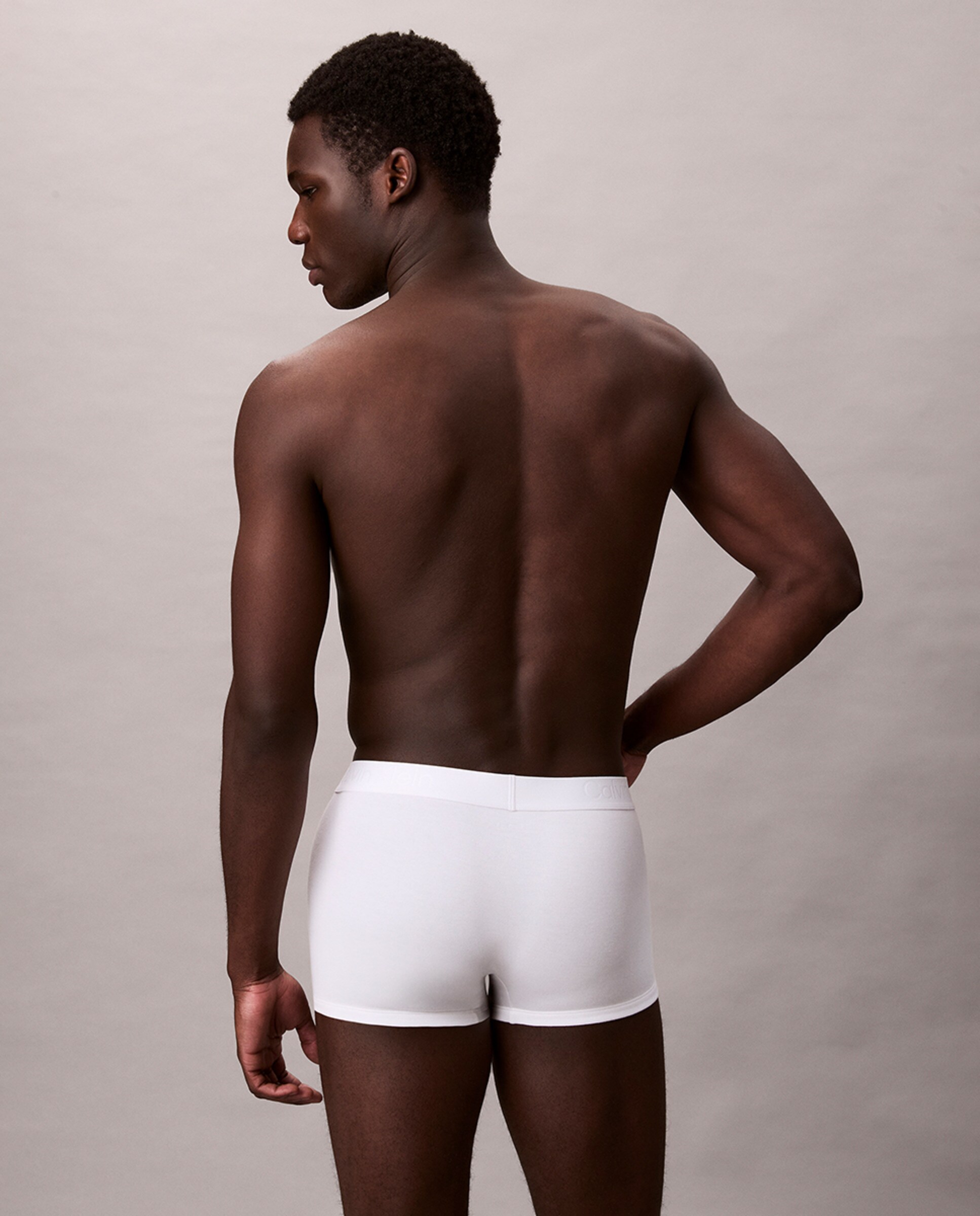 Boxers Curtos Individuais Branco-3