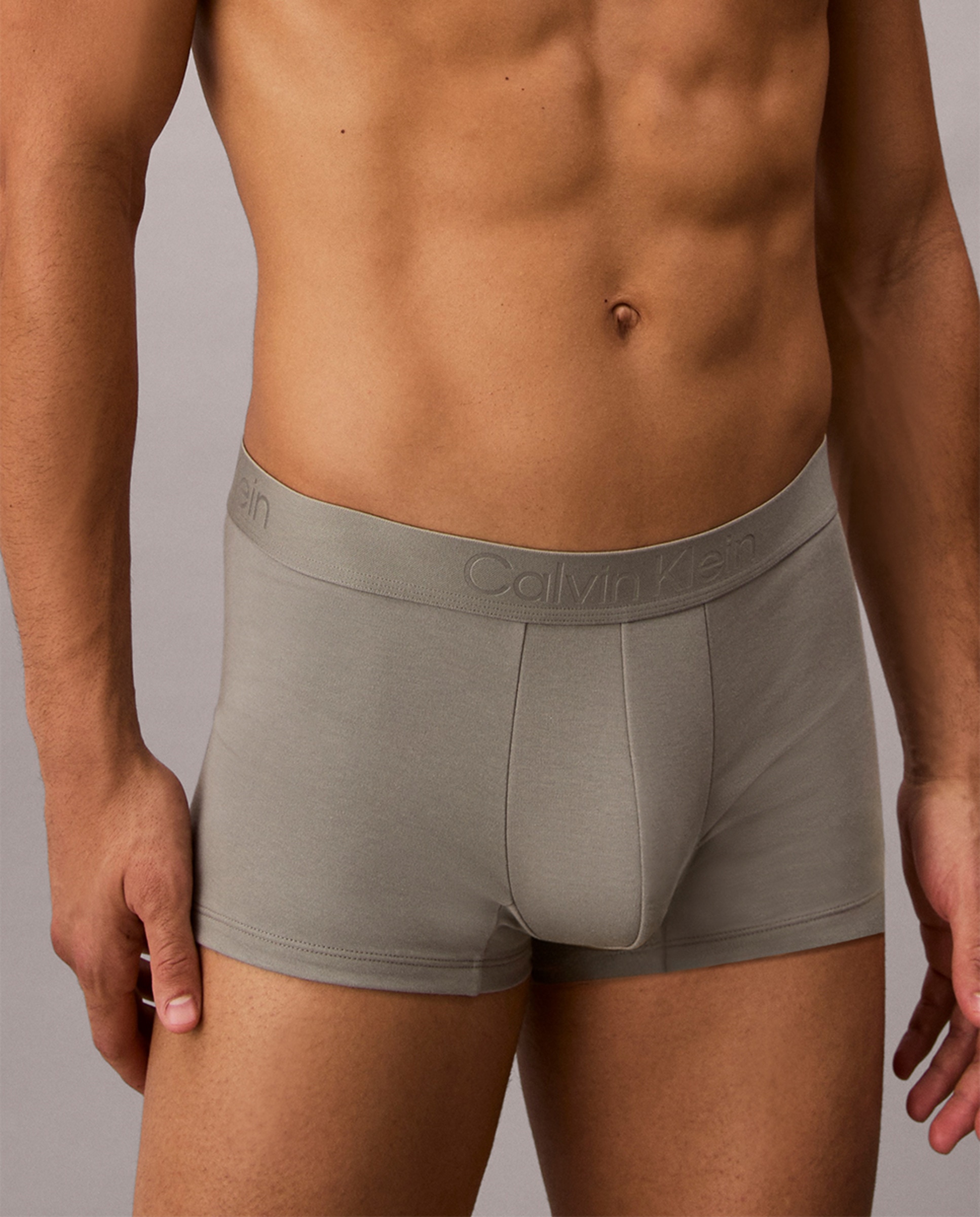 Boxers Curtos Individuais Cinzento-4