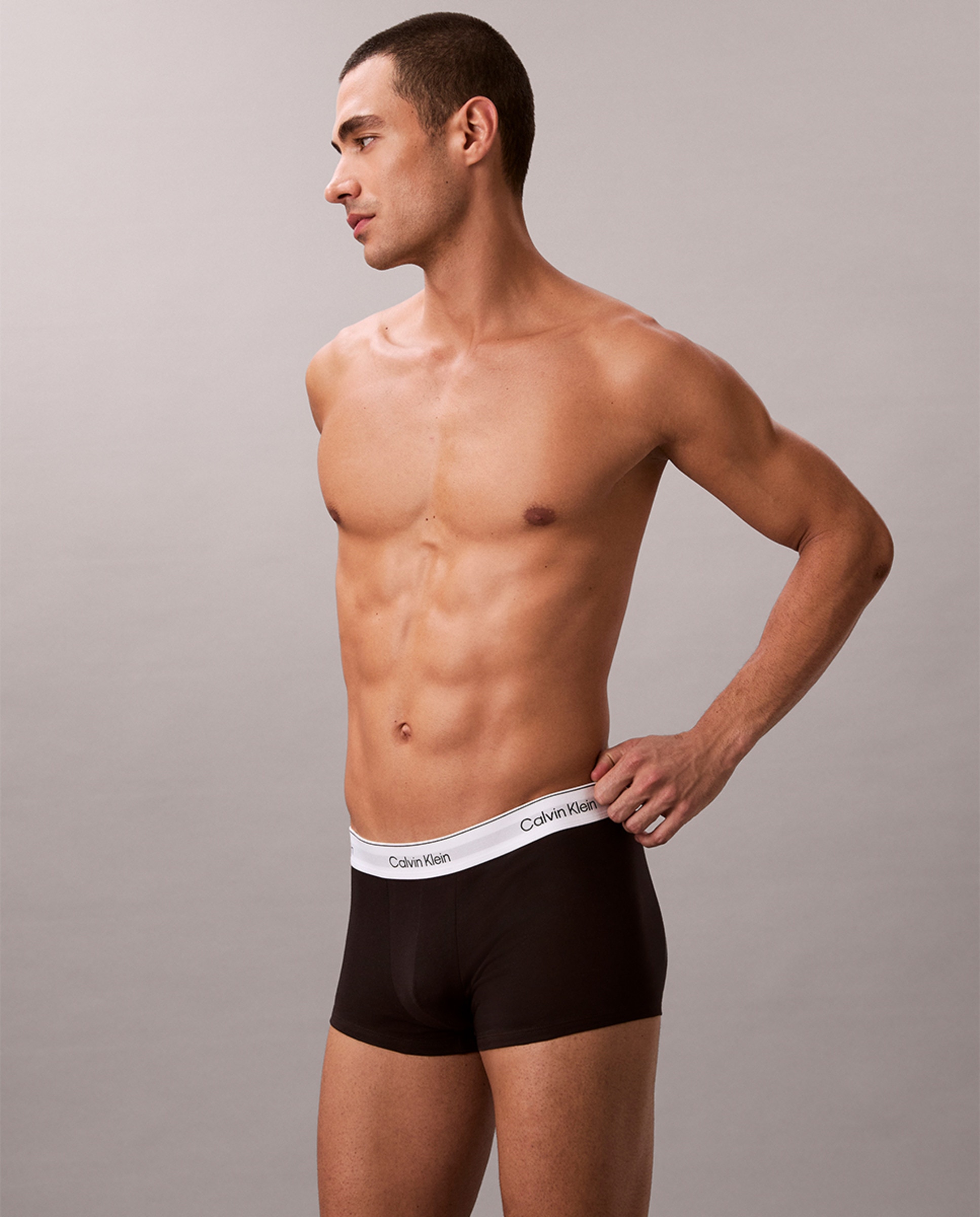 Pack de 3 Boxers de Cintura Baixa - Icon Cotton Stretch Multicolor-4