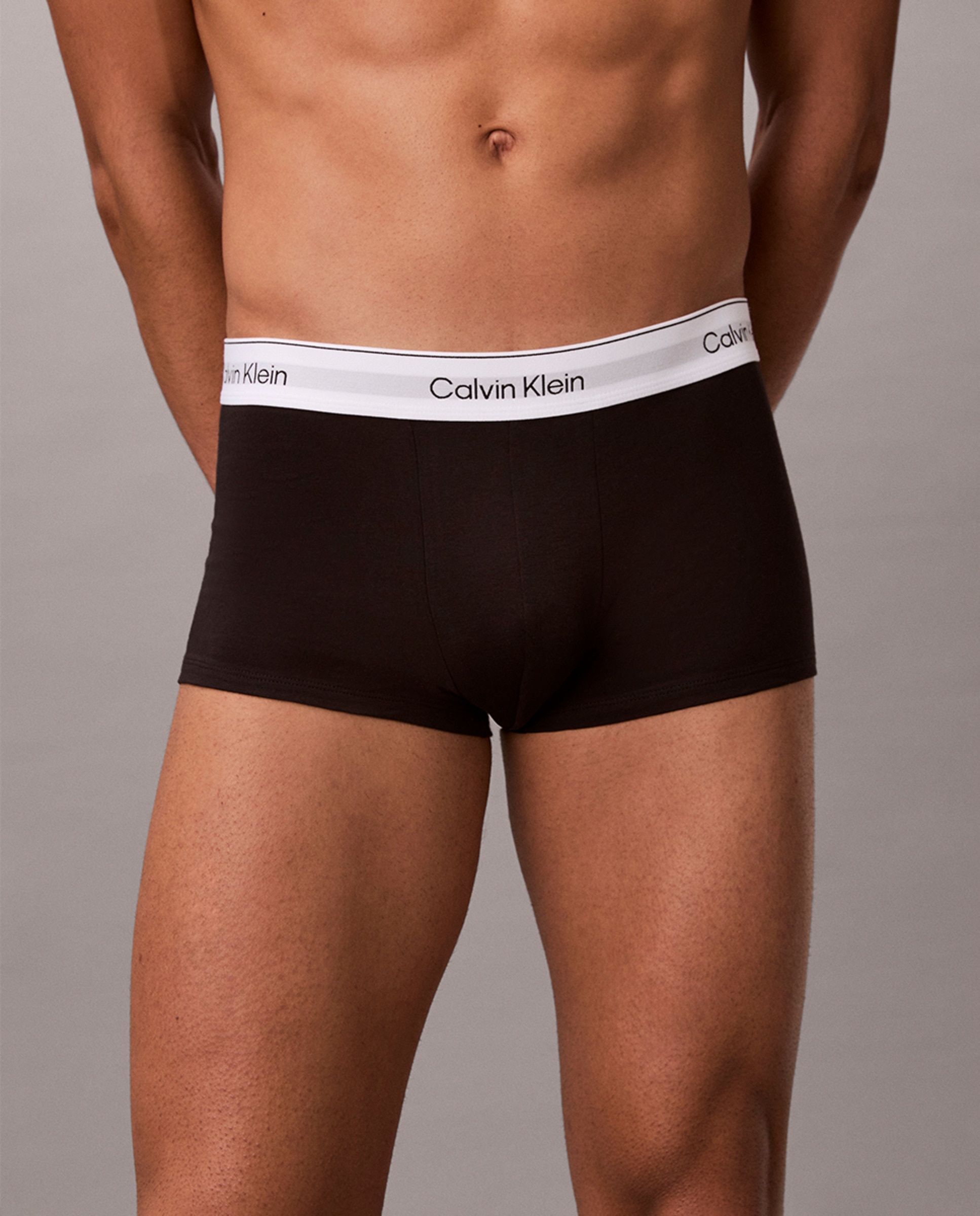 Pack de 3 Boxers de Cintura Baixa - Icon Cotton Stretch Multicolor-3