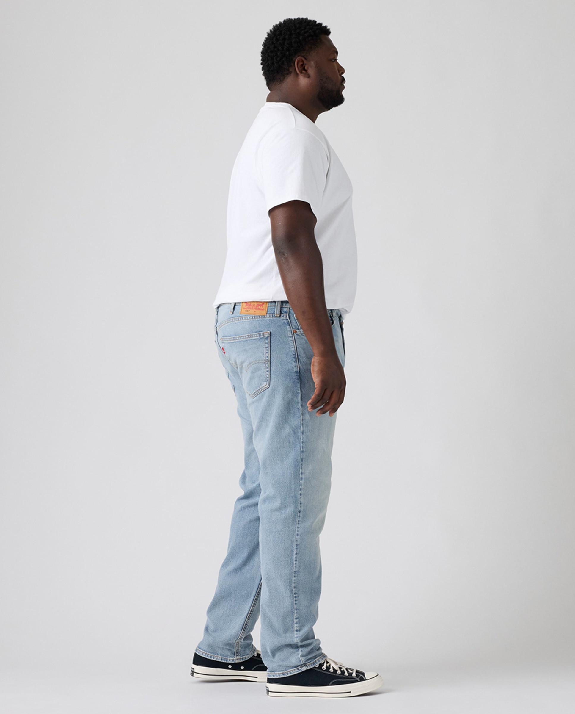 Jeans 541™ Athletic Taper com Stretch Tamanhos Grandes Azul-claro-4