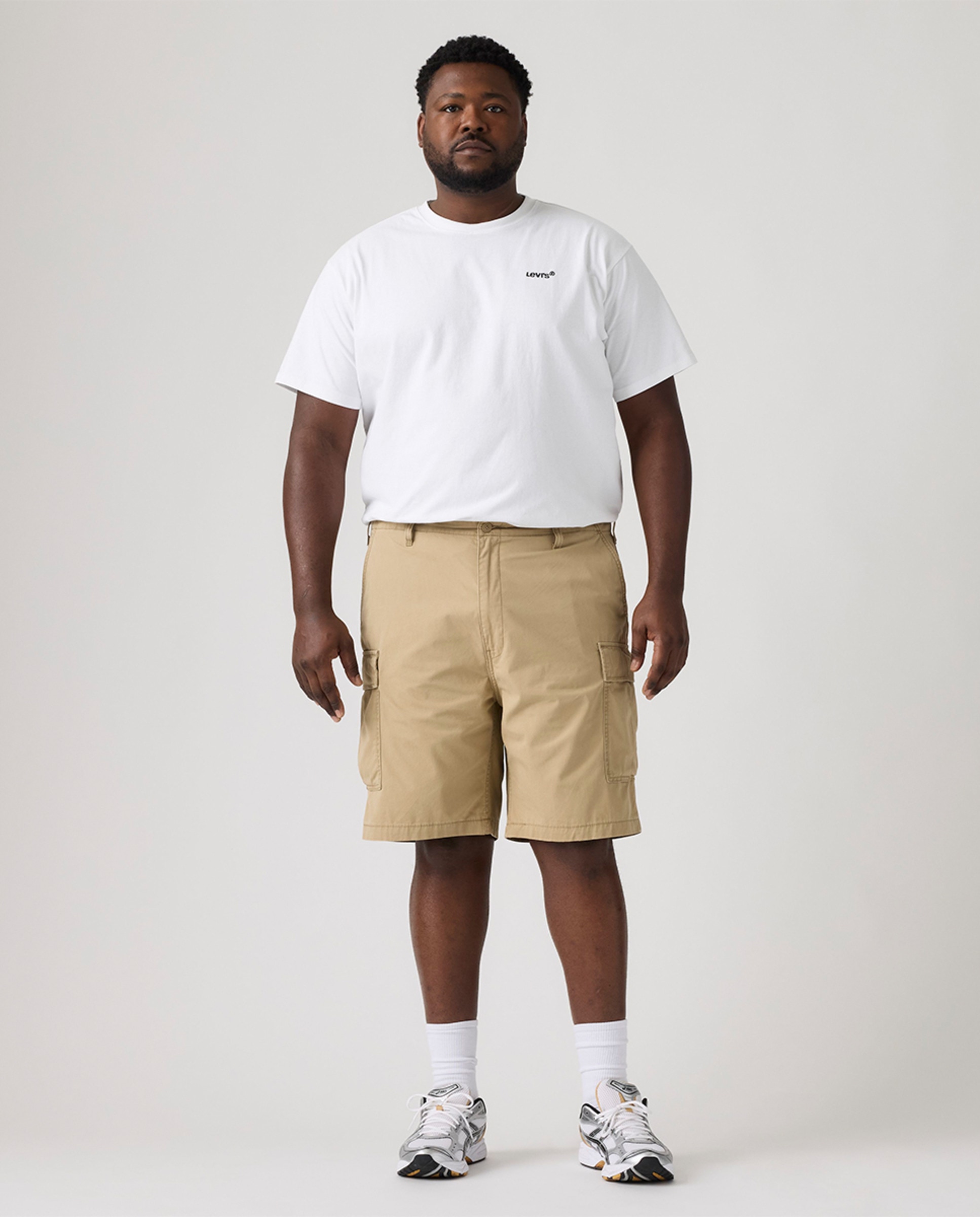 Imagem 0 de Bermudas Cargo de Algodão Tamanhos Grandes