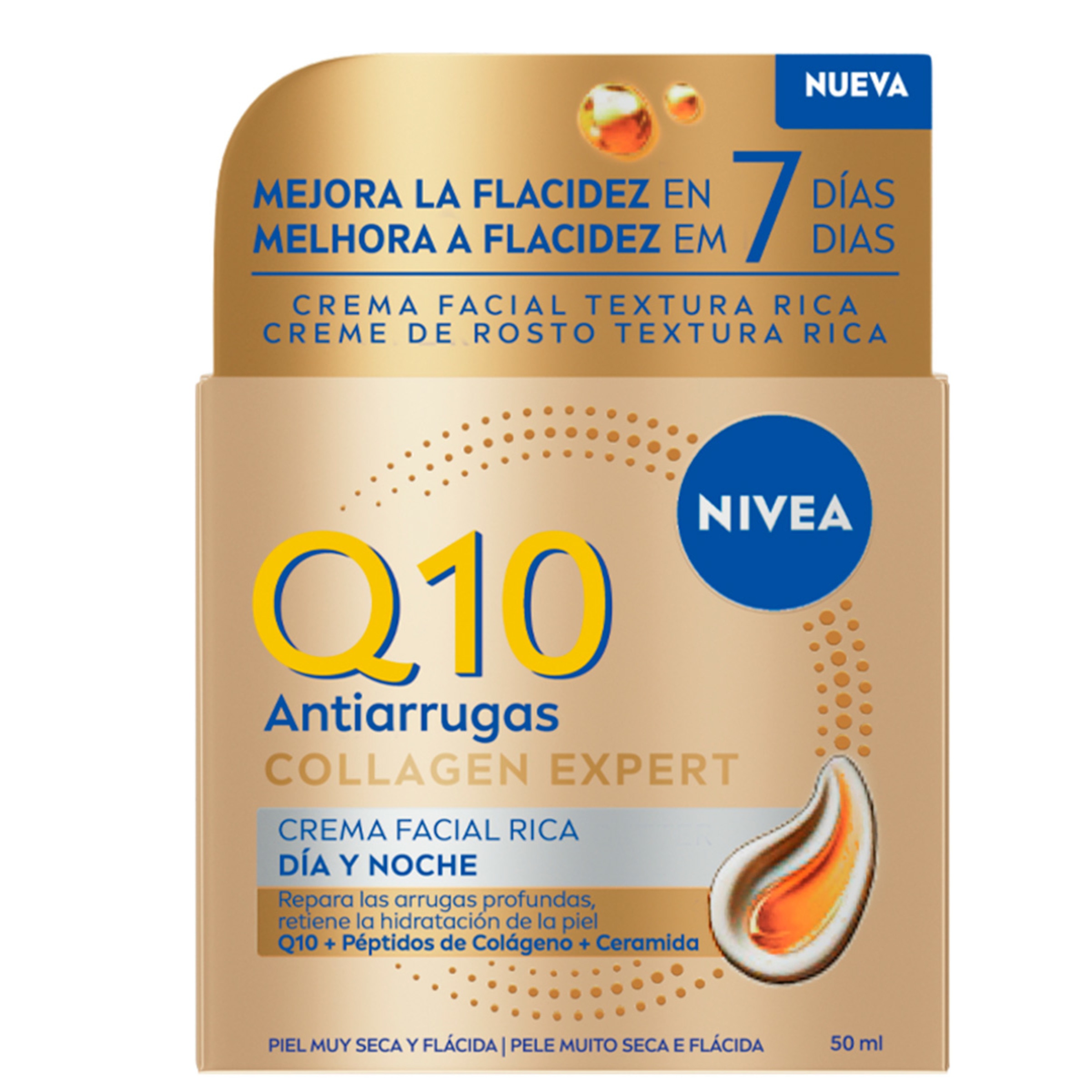 Creme Anti Rugas  Q10 Collagen embalagem 50 ml