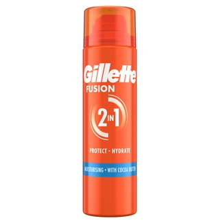Gel de Barbear Hidratante Fusion 2 em 1 embalagem 200 ml - Gillette