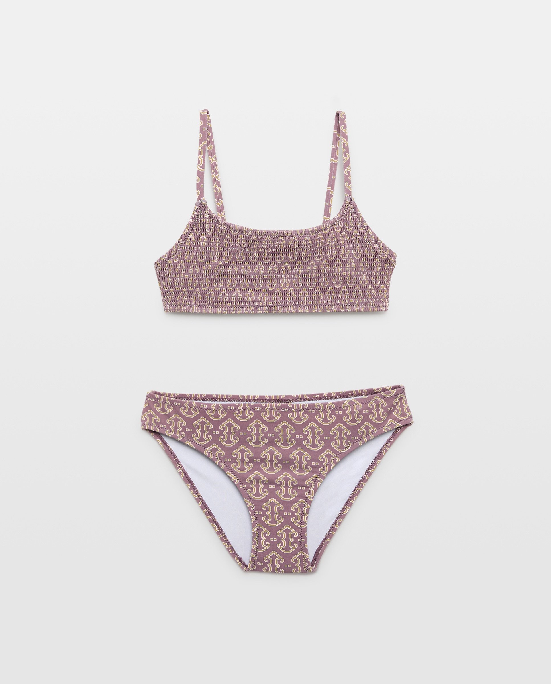 Imagen 0 de Bikini niña smock étnico