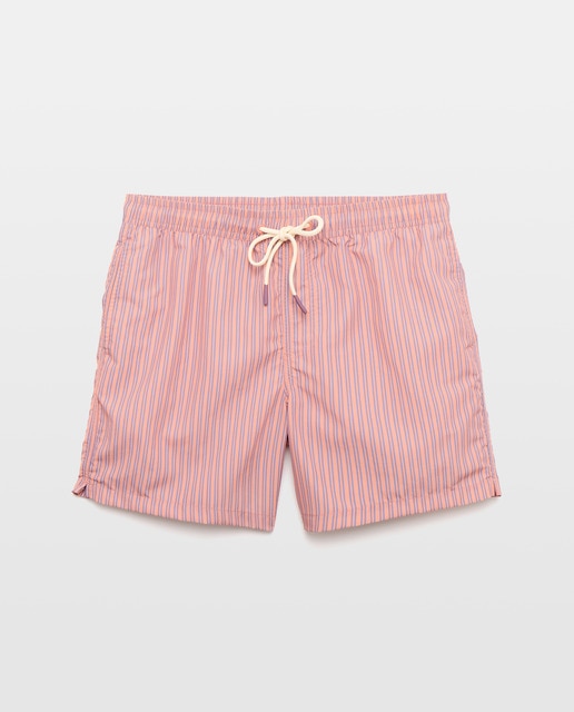 Imagen 0 de Bañador estampado raya doble rosa