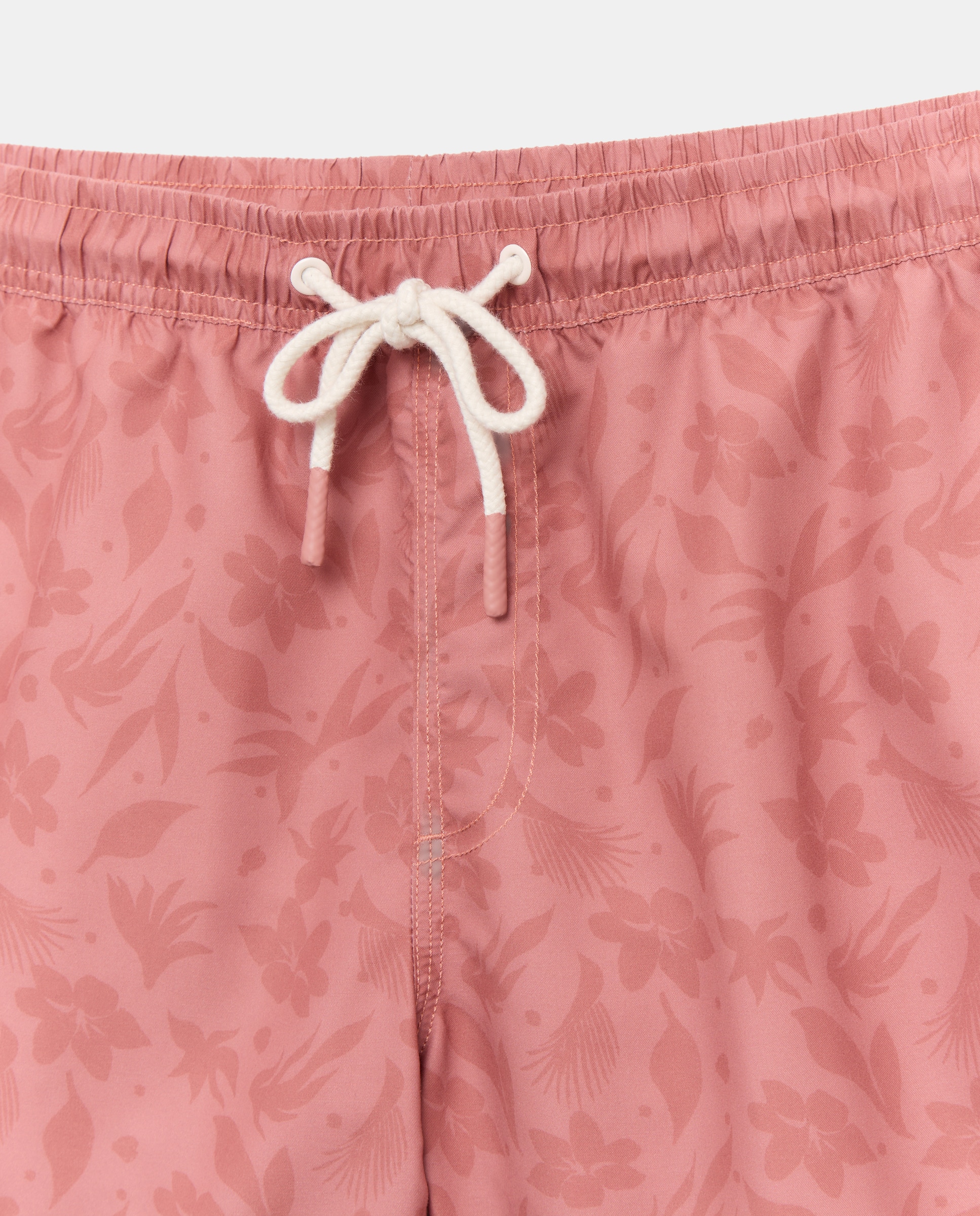 Bañador estampado flores al tono hombre 600 Rojo-4