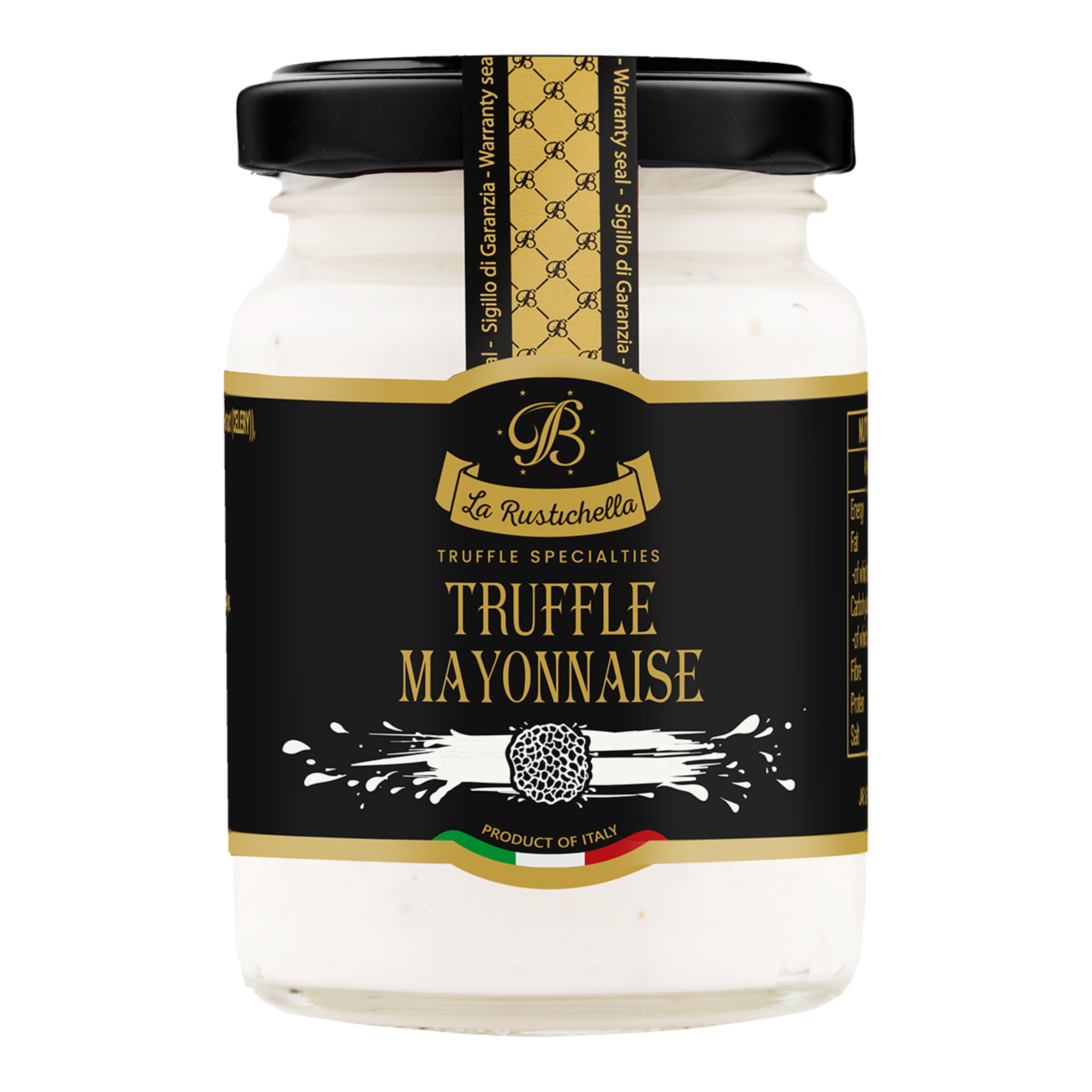 Imagen 0 de Mayonesa con trufa negra La Rustichella