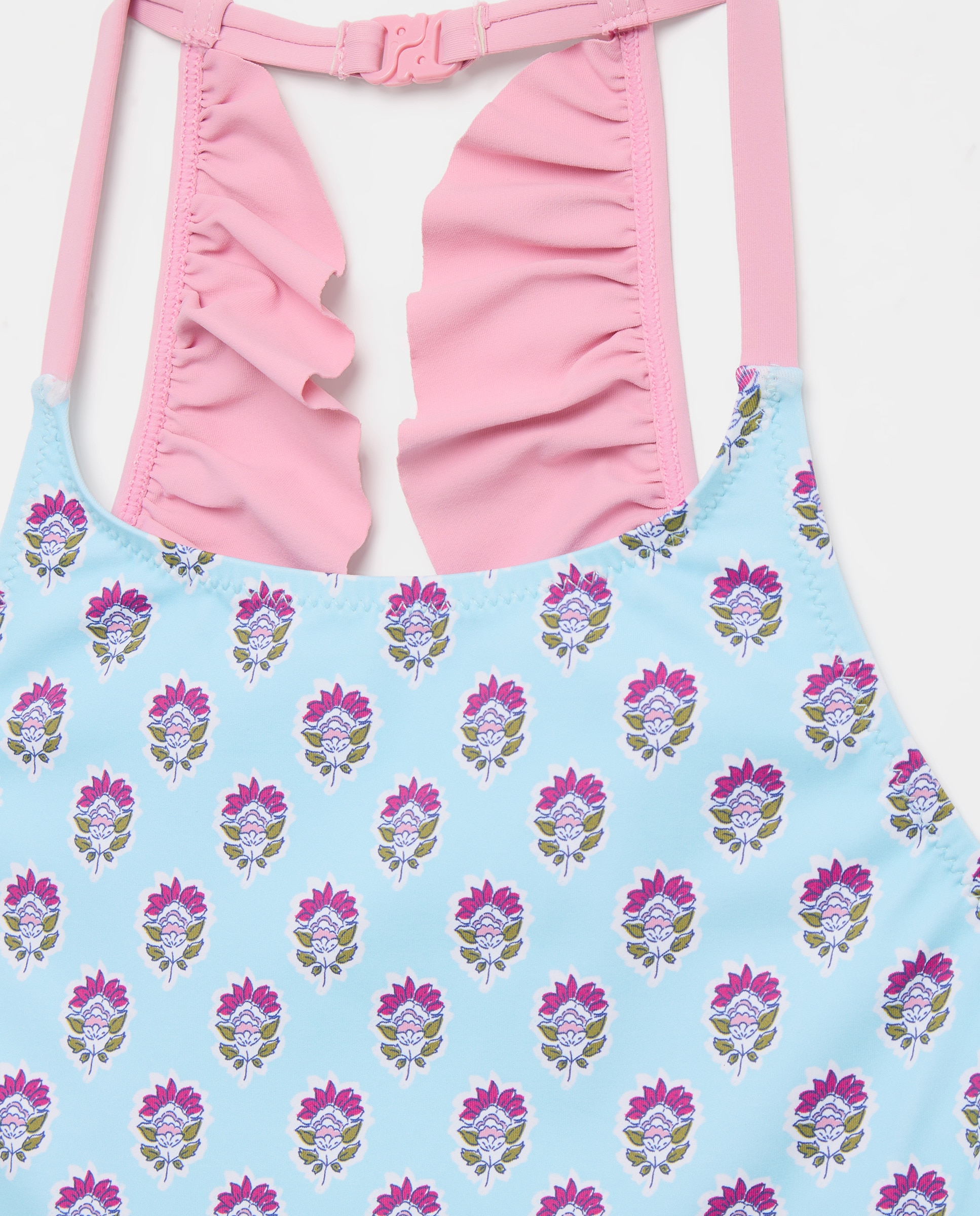 Fato de Banho com Estampado Floral Kids El Corte Inglés Verde-5