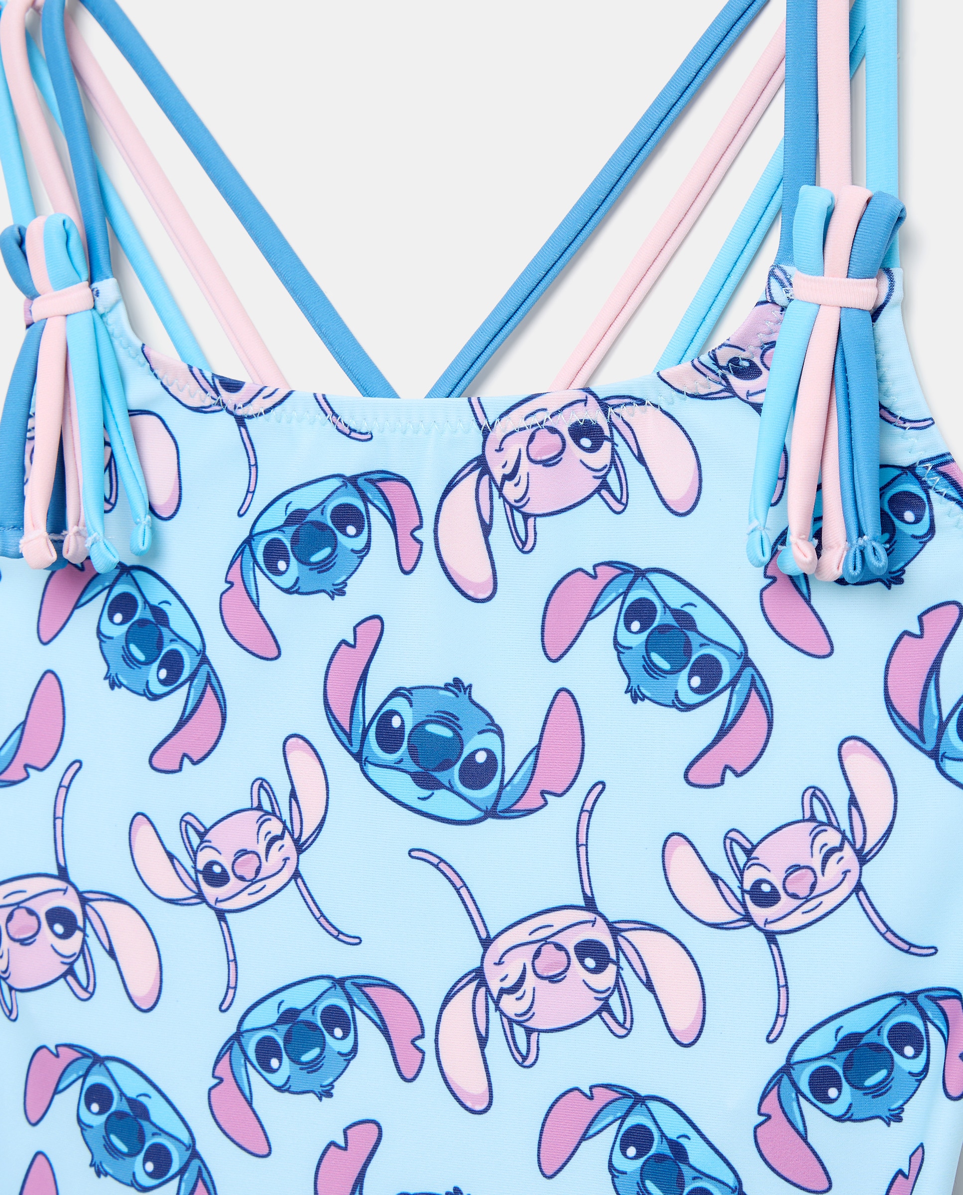 Fato de Banho com Estampado Stitch Multicolor-5