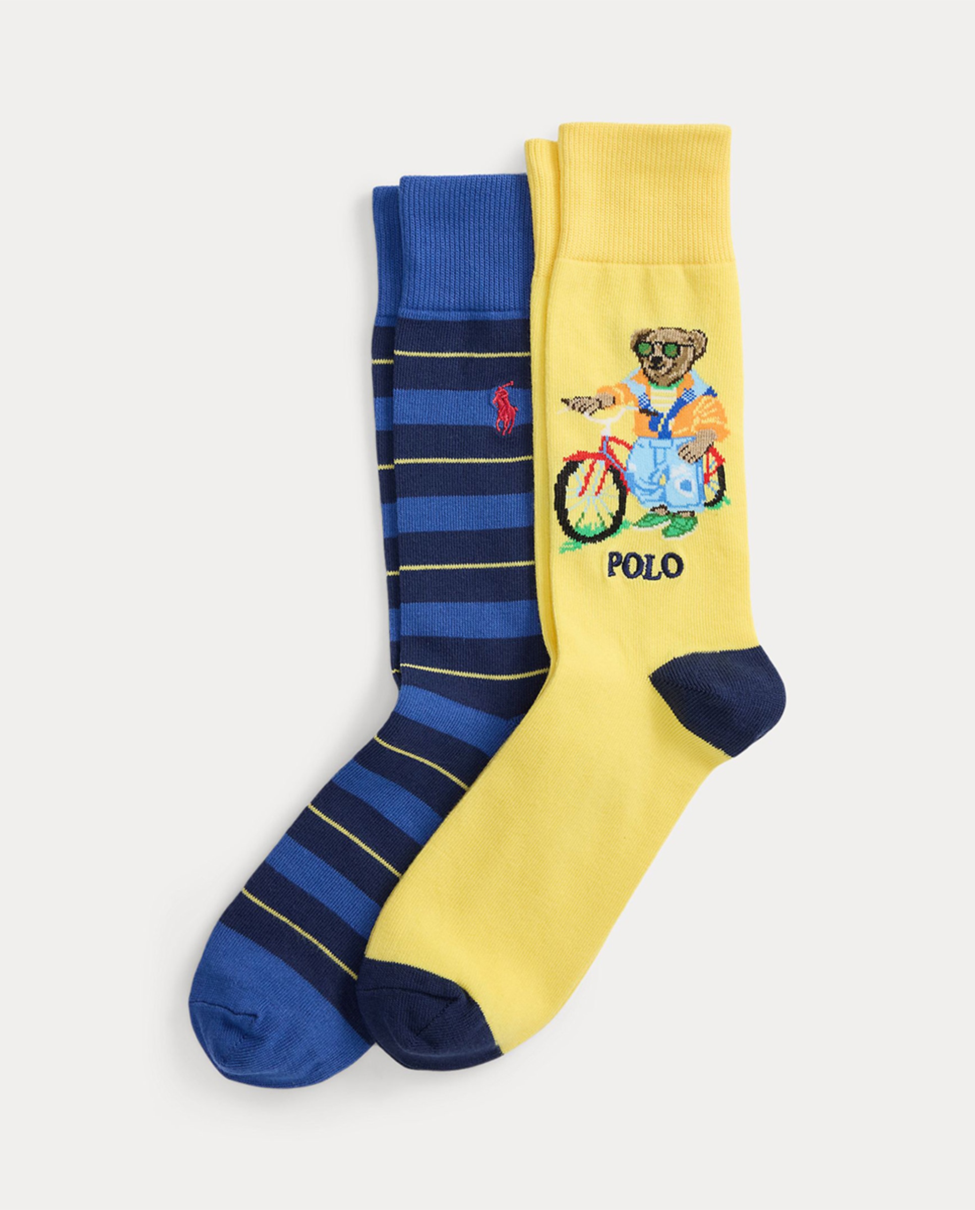 Imagem 0 de Pack de 2 Pares de Meias Curtas Estampadas