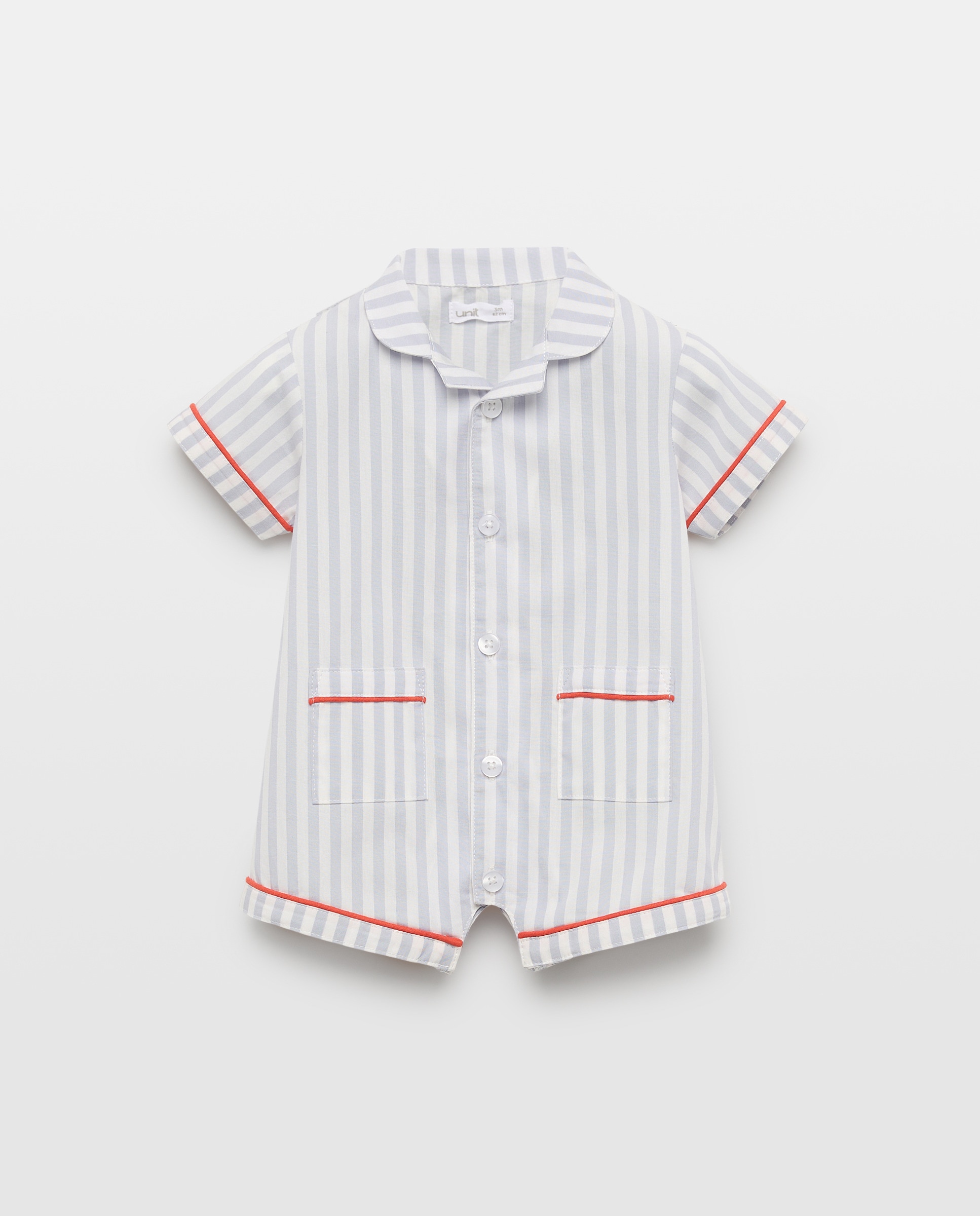 Imagen 0 de Pijama de bebé de popelin corto
