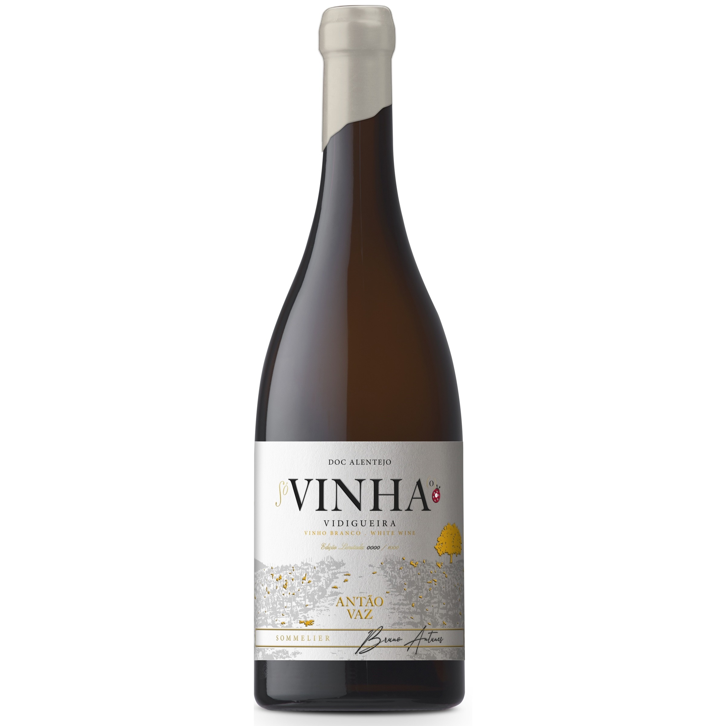 Vinho Branco do Alentejo D.O.C. Antão Vaz garrafa 75 cl