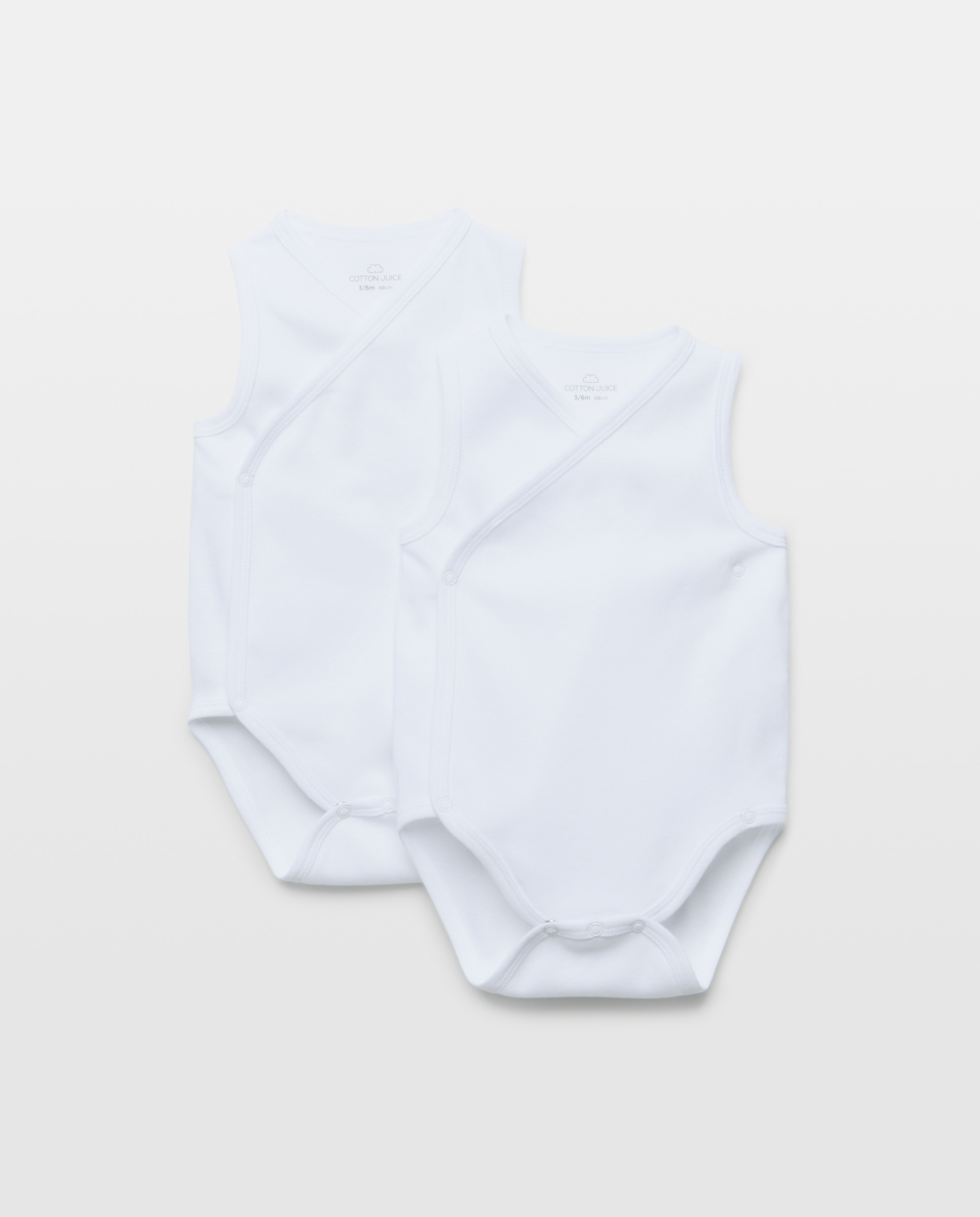 Imagem 0 de Pack de 2 Bodies de Natal de Bebé sem Mangas