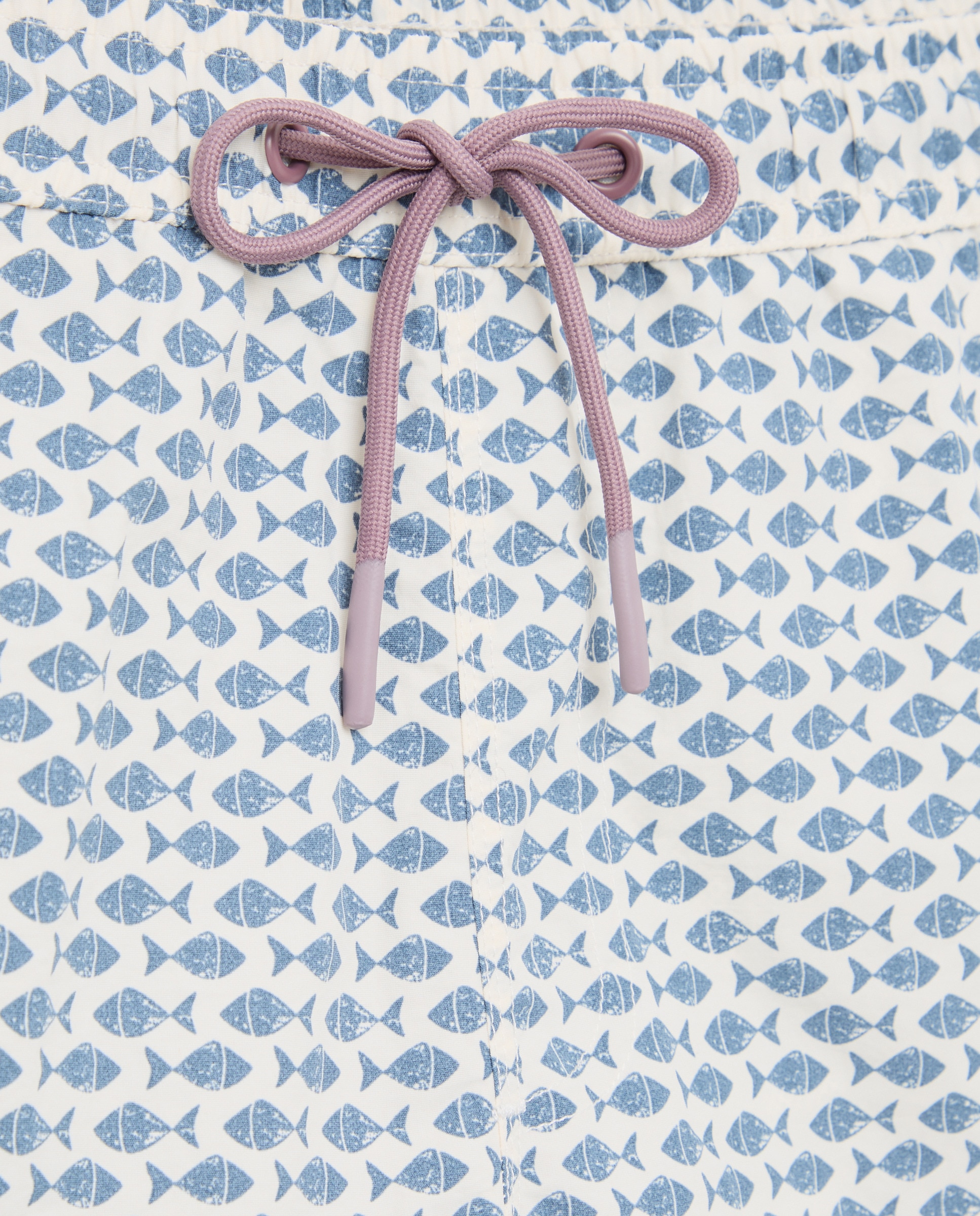 Bañador estampado peces hombre 120 Crudo-4