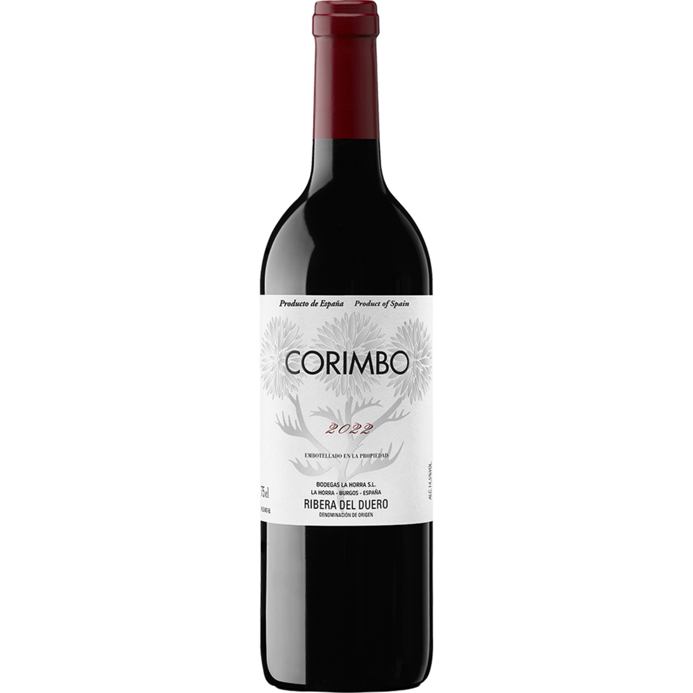 vino tinto reserva DO Ribera del Duero botella 75 cl