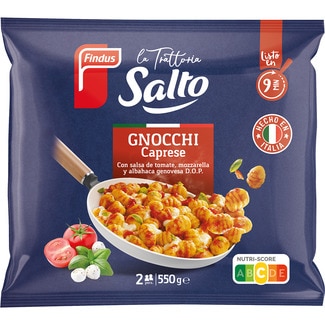 La Trattoria gnocchi Capresse bolsa 550 g - Findus Salto