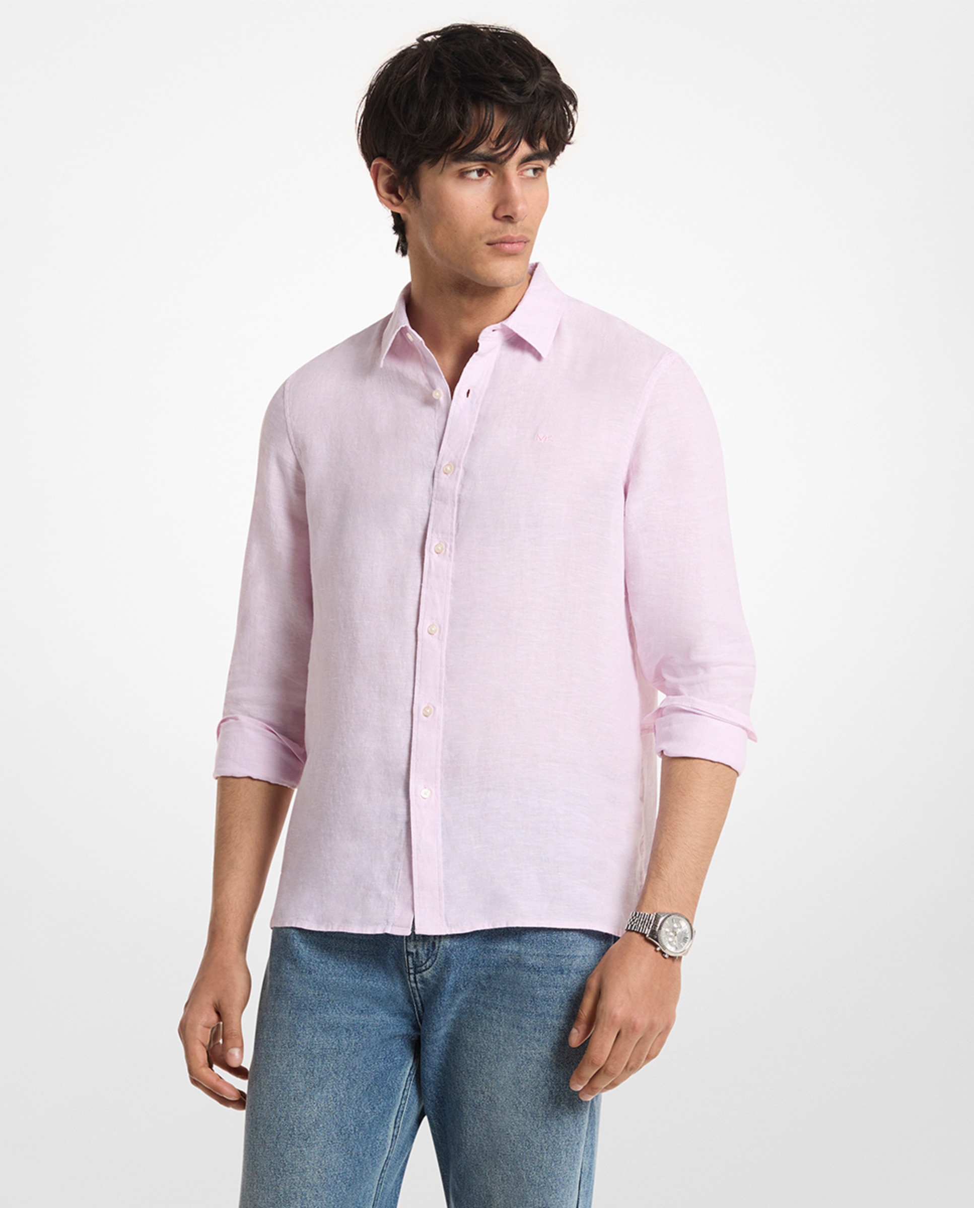 Imagem 0 de Camisa em Tecido de Linho