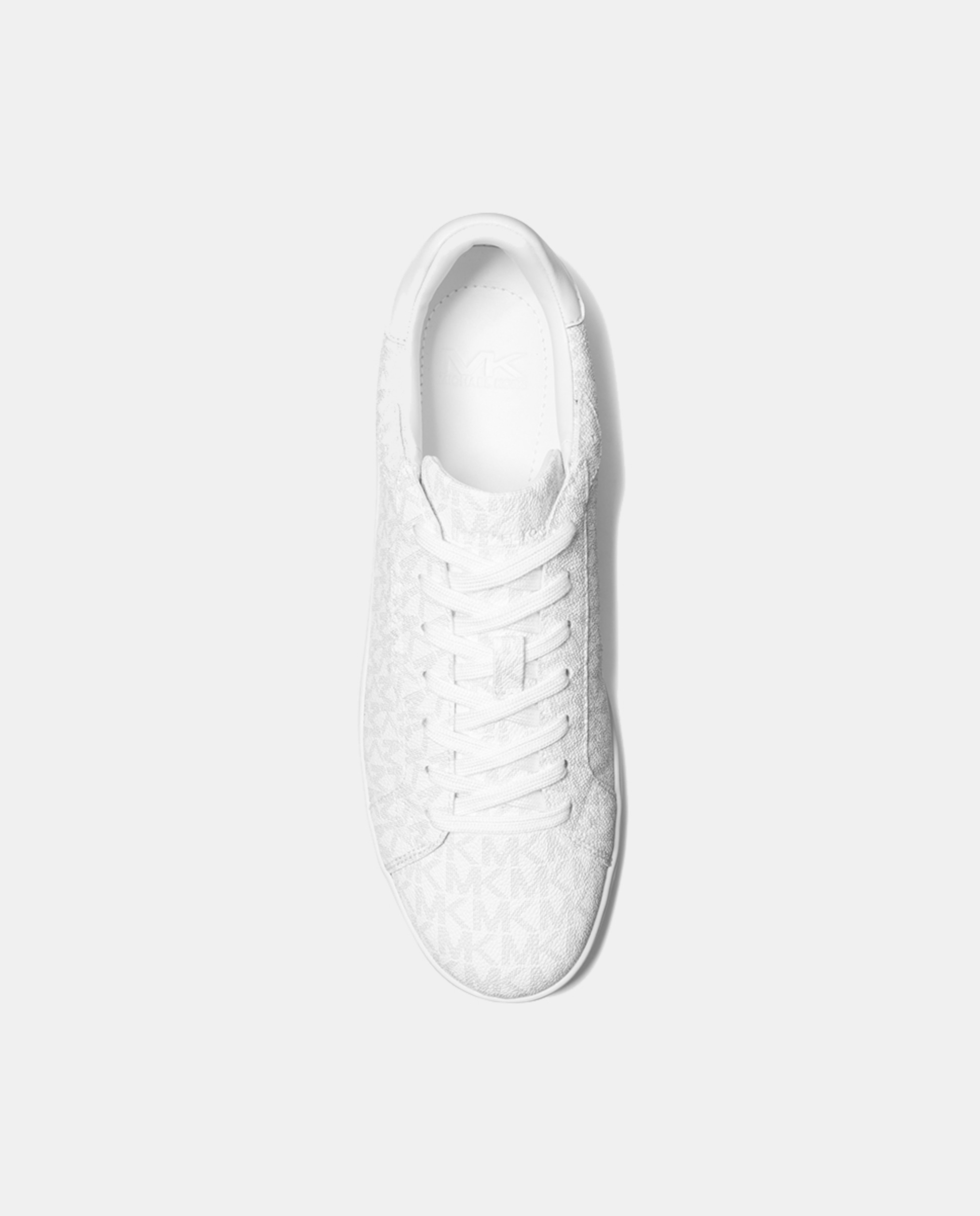 Zapatilla de hombre Keating con logotipo - Michael Kors - Blanco Blanco-4