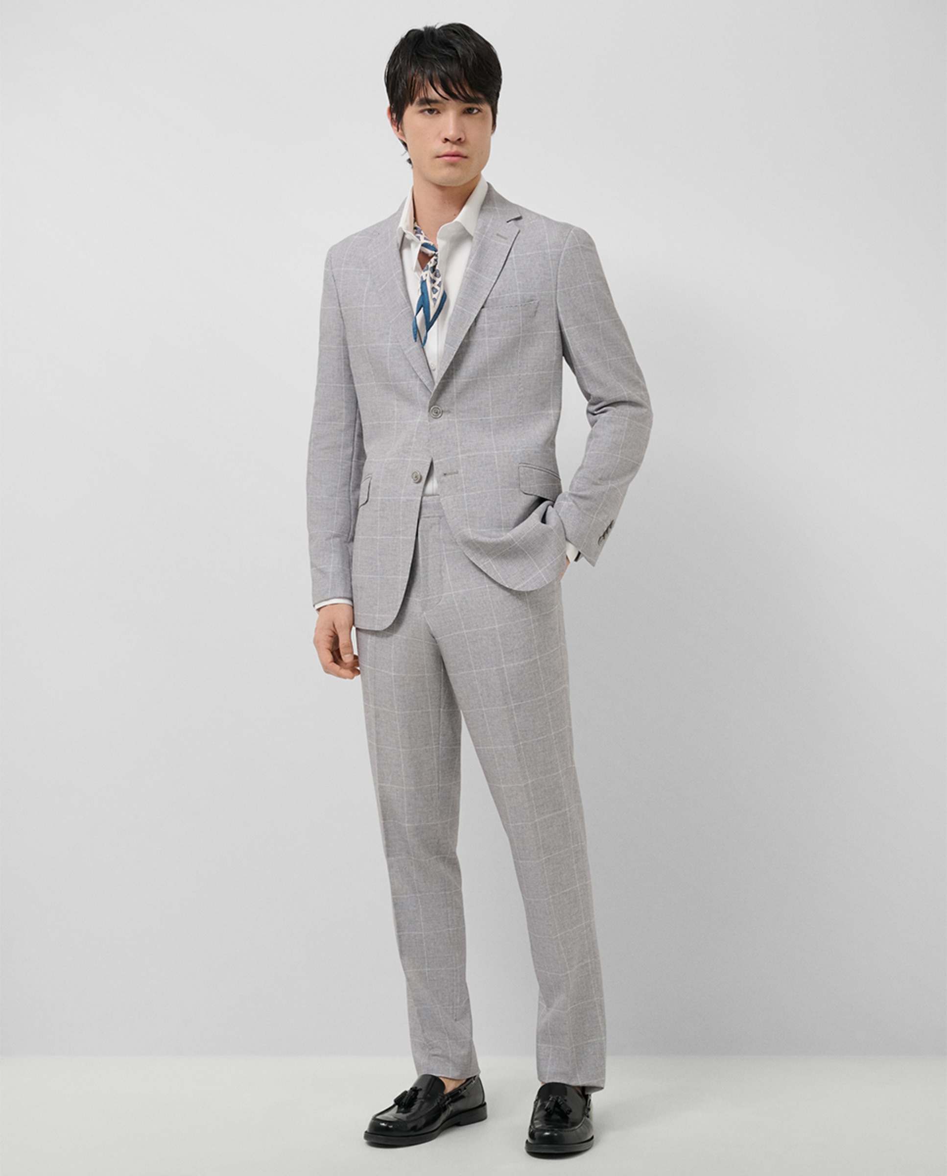 Imagem 0 de Calças Separate Regular Fit aos Quadrados