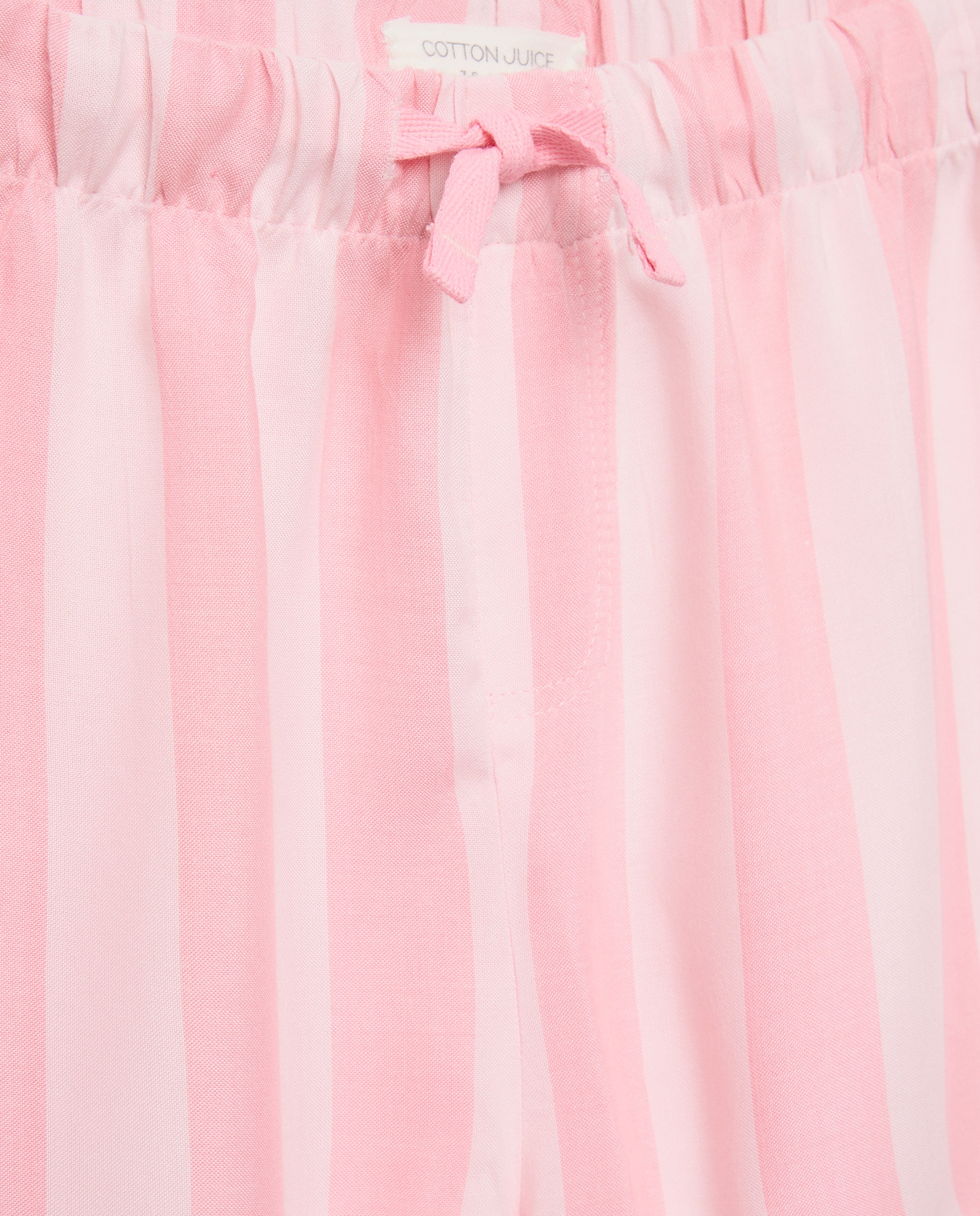 Calções às Riscas Bicolor Cotton Juice Rosa-5