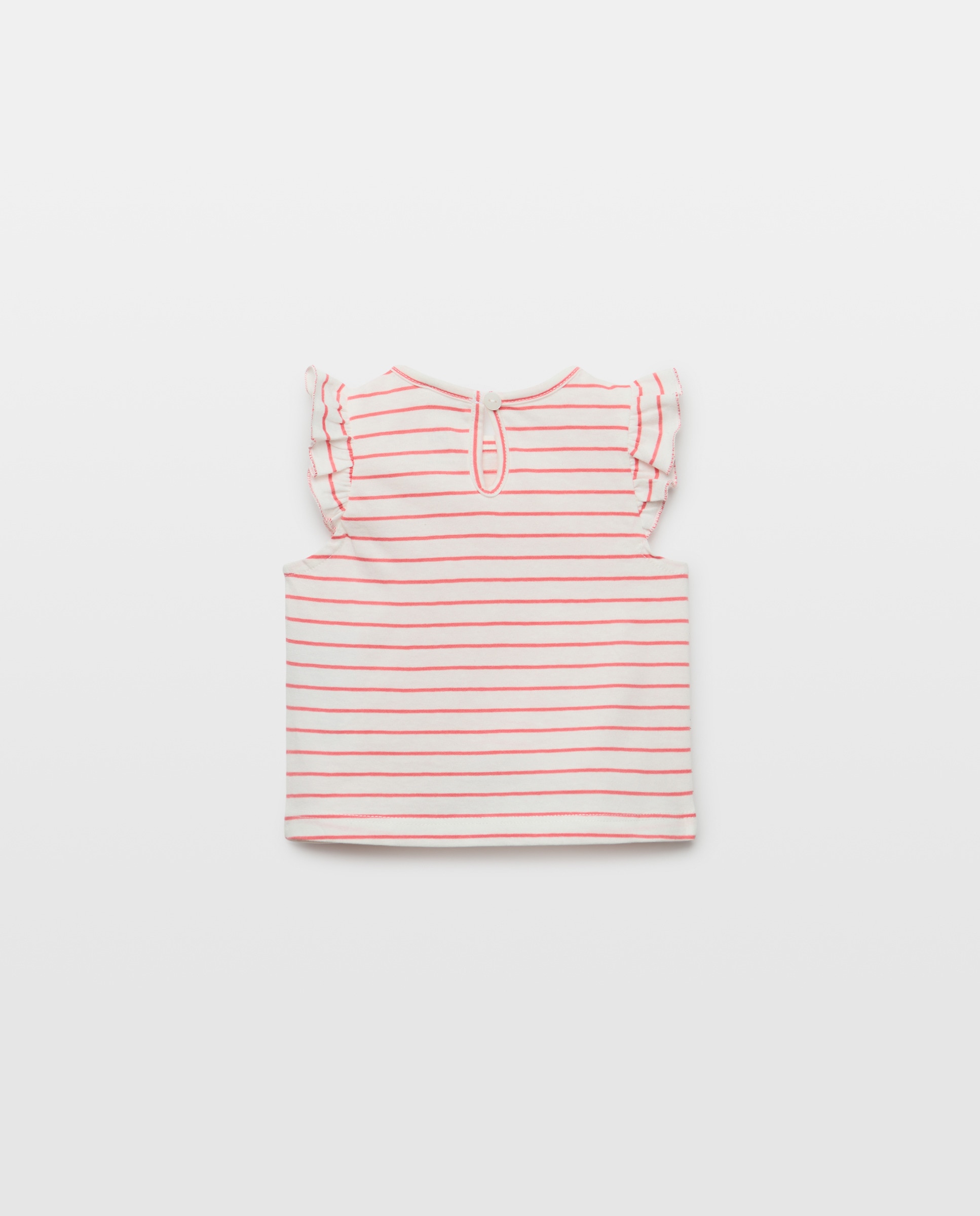 Pack de T-shirts sem Mangas de Bebé Baby El Corte Inglés Rosa-2