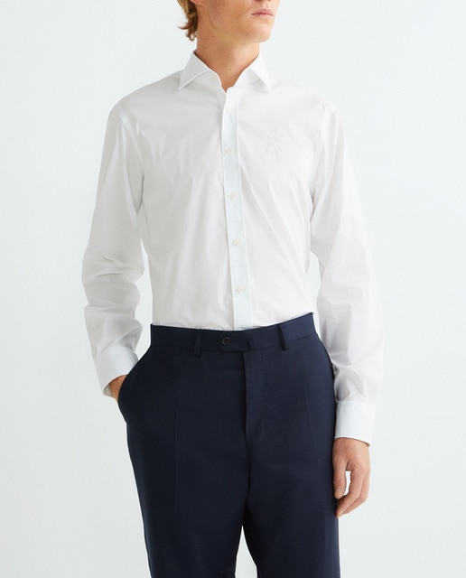 Imagen 0 de Camisa de hombre popelin stretch fit clásico