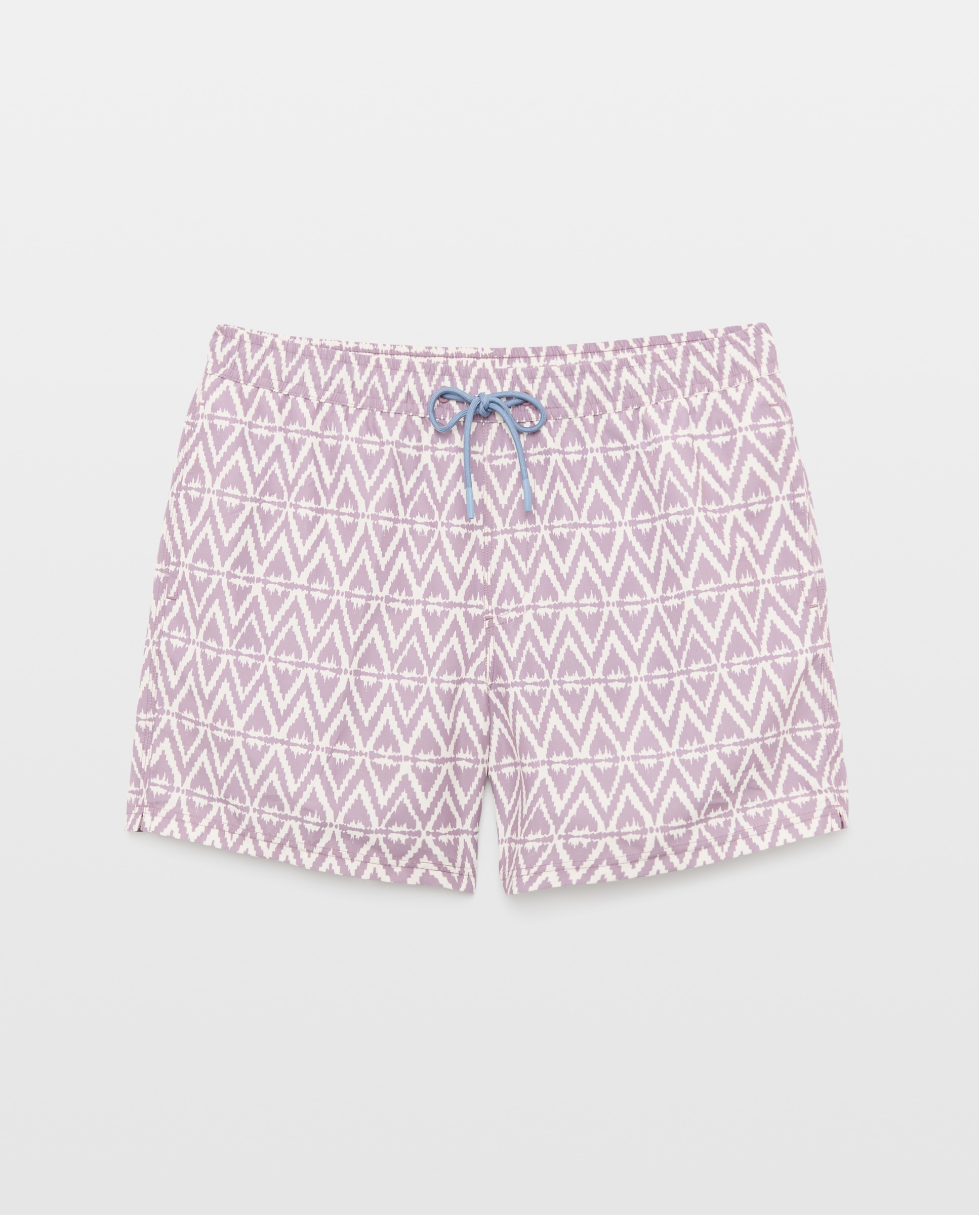 Bañador estampado ikat hombre 282 Malva-3