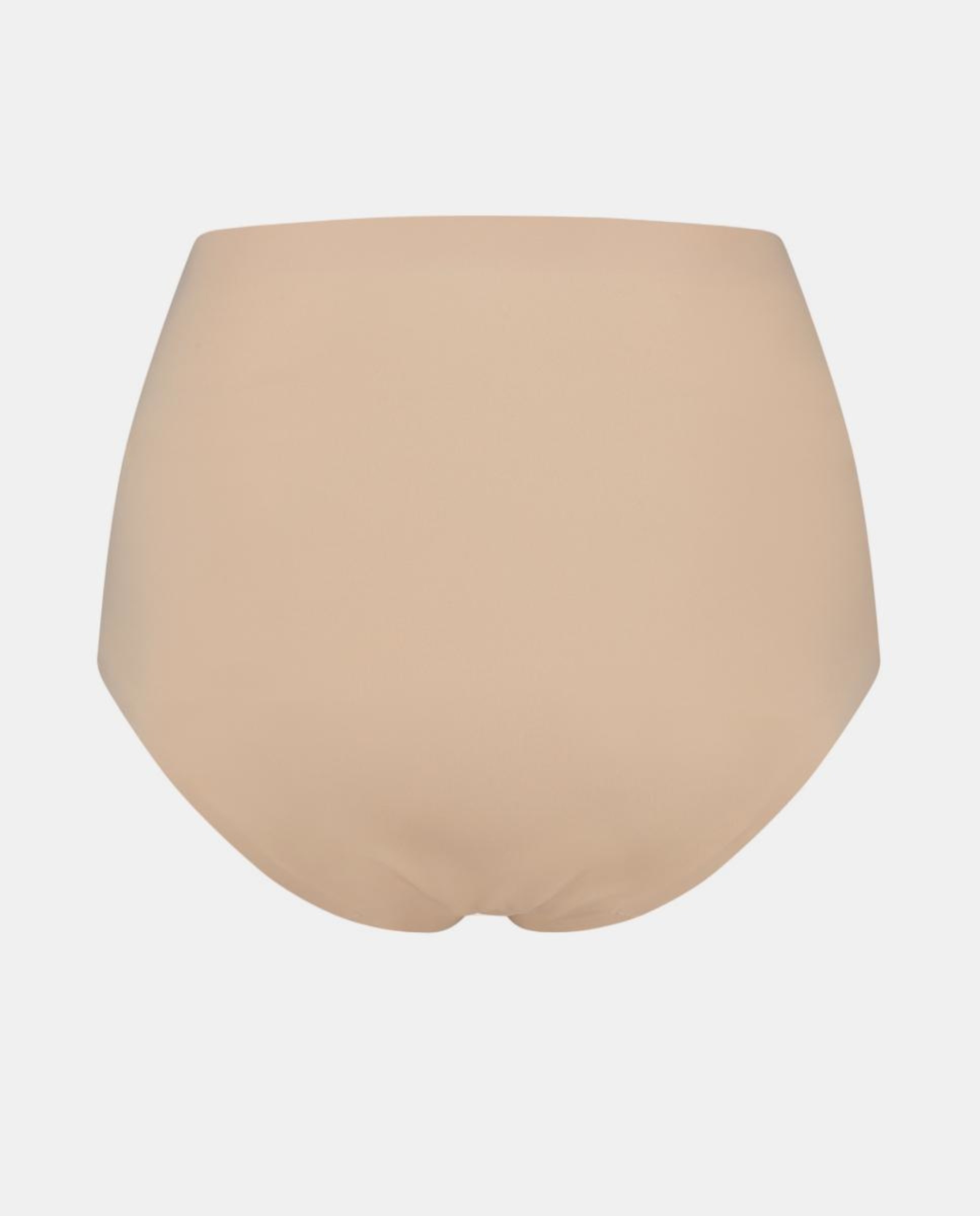 Cueca Adelgaçante de Cintura Média de Controlo Ligeiro Suaves e Invisíveis Bege-6