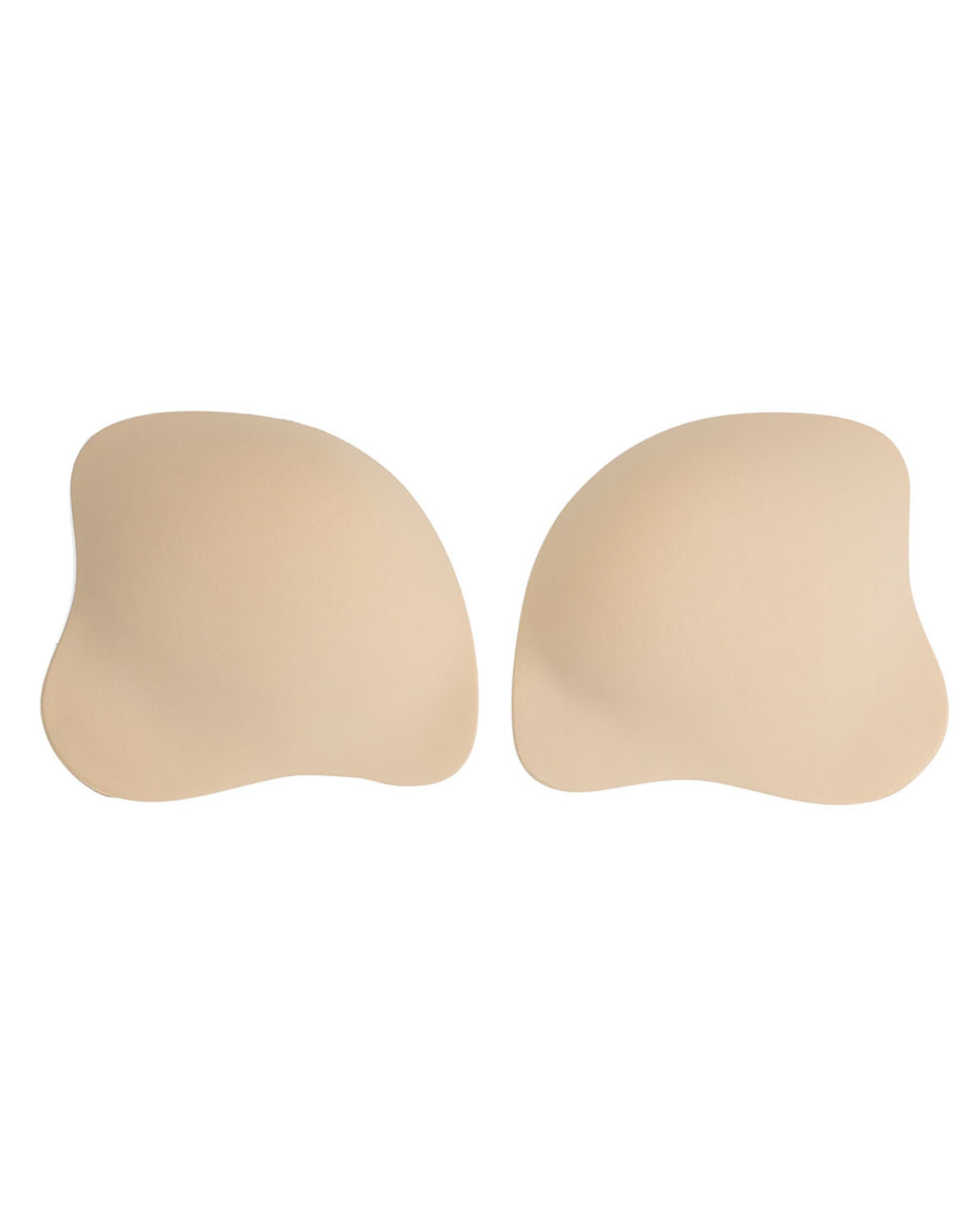 Copas Push-Up Pré-Formadas Adesivas sem Costas e sem Alças, Leves e Suaves Bege-3